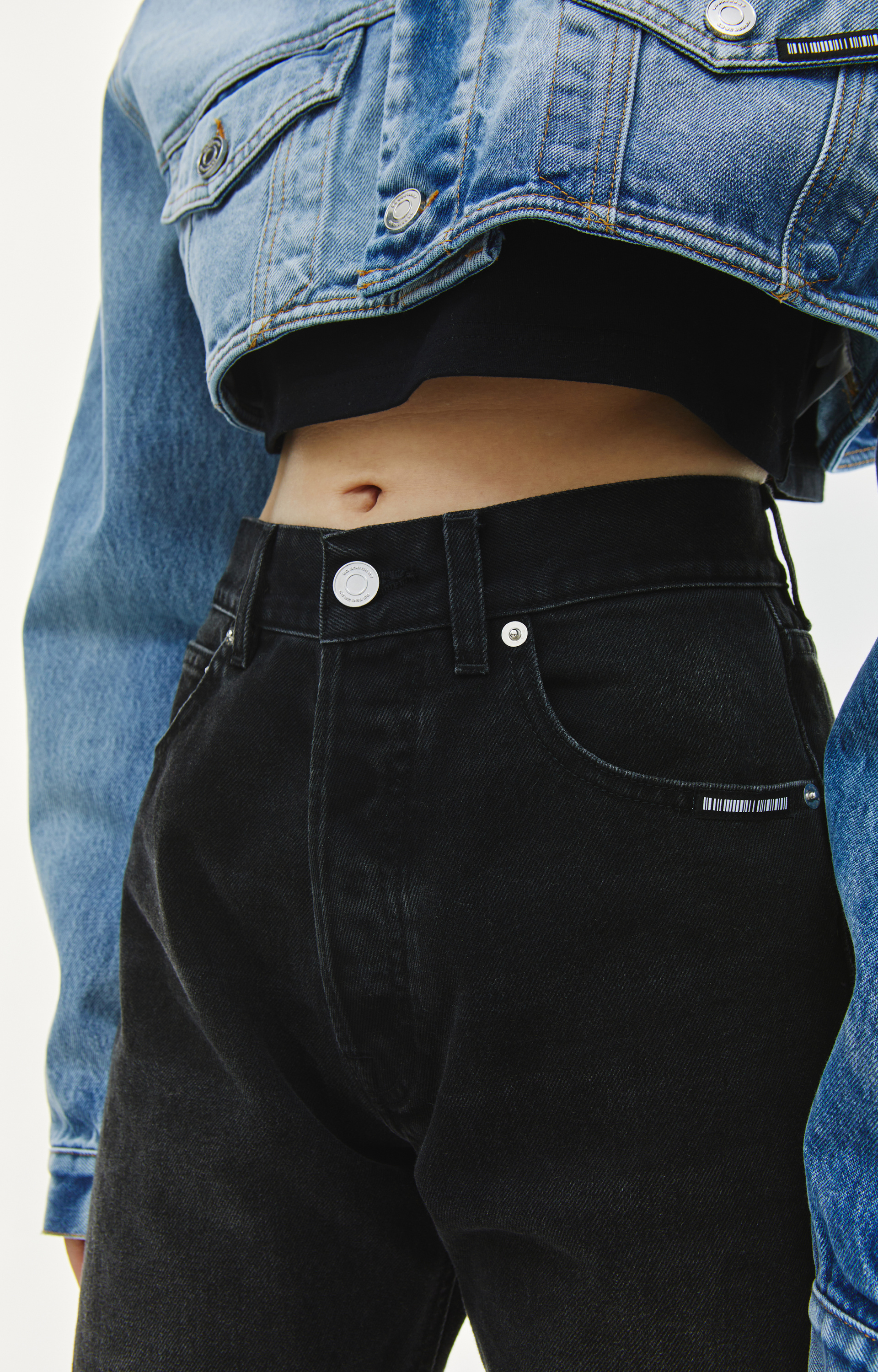 VTMNTS Черные прямые джинсы