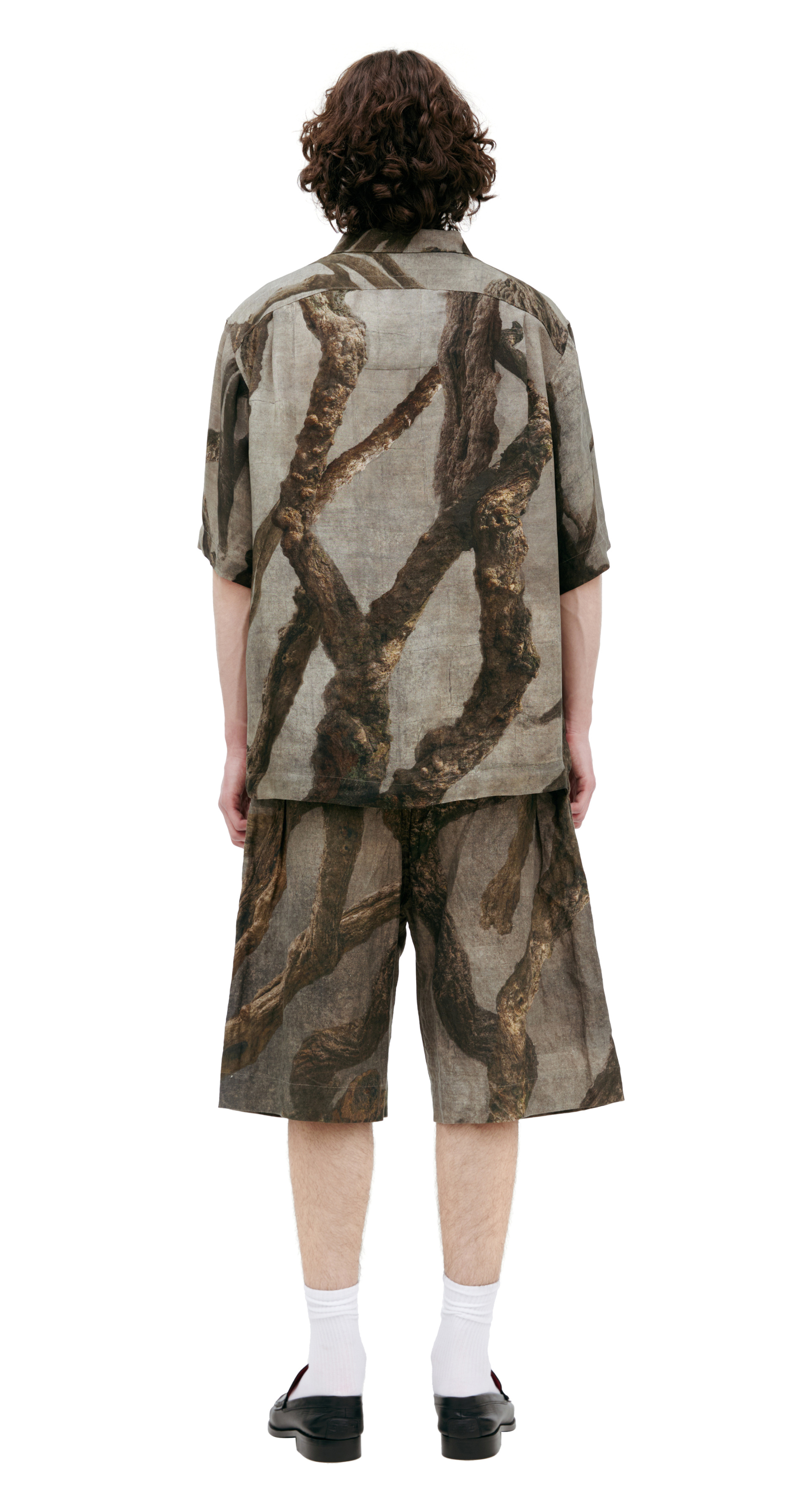 Ziggy Chen Рубашка с коротким рукавом