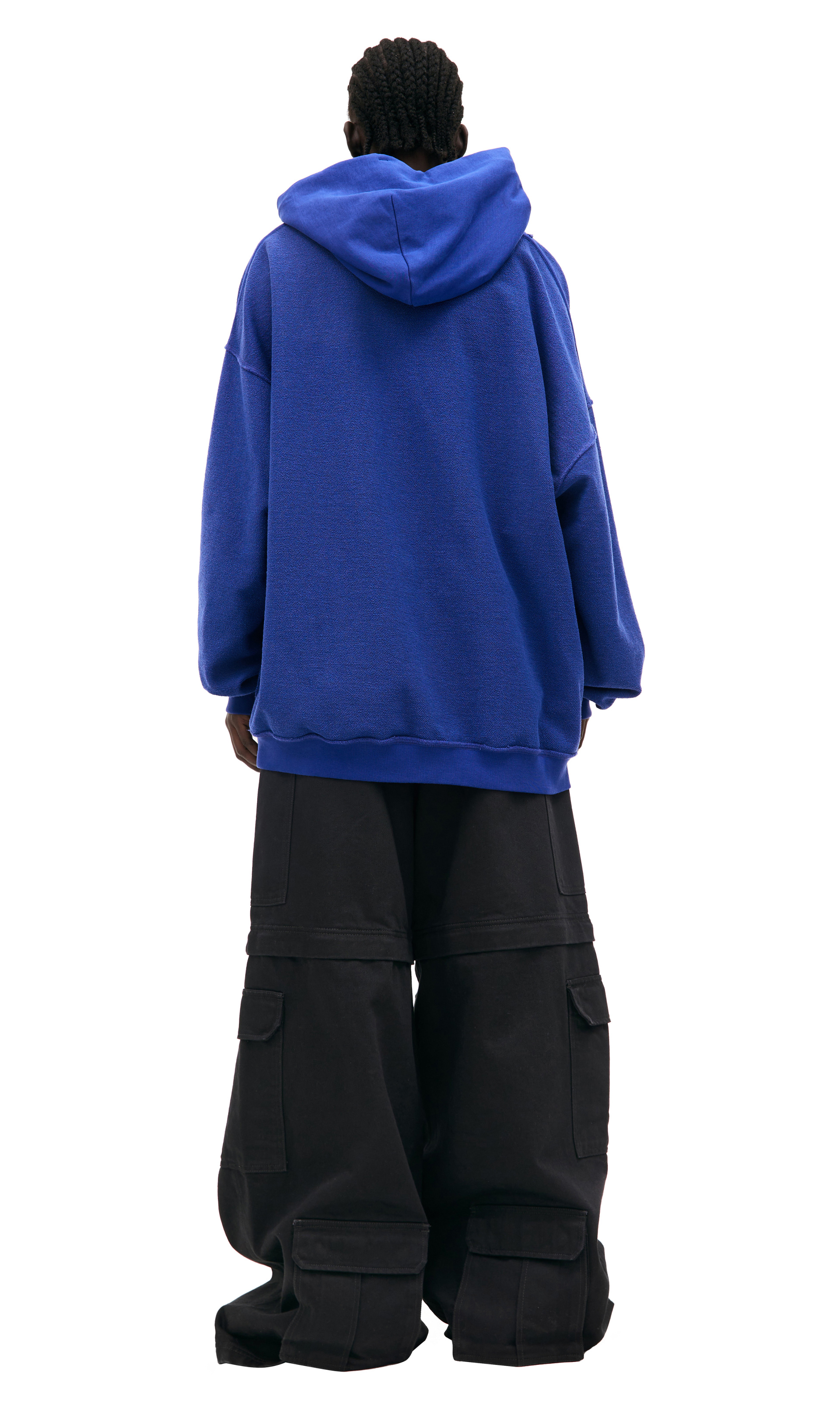 VETEMENTS Худи со швами наизнанку