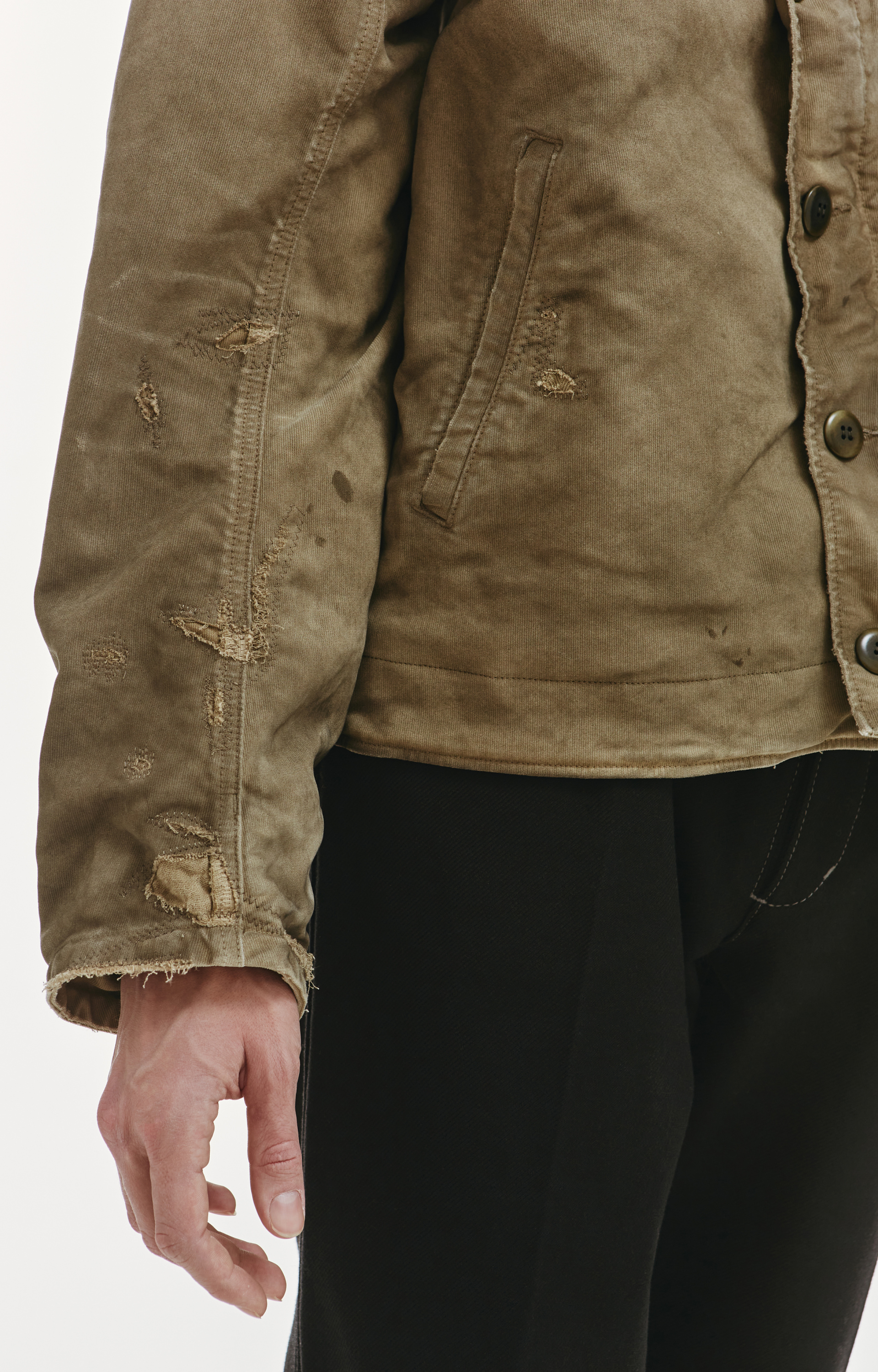 visvim Куртка Purser с винтажным эффектом