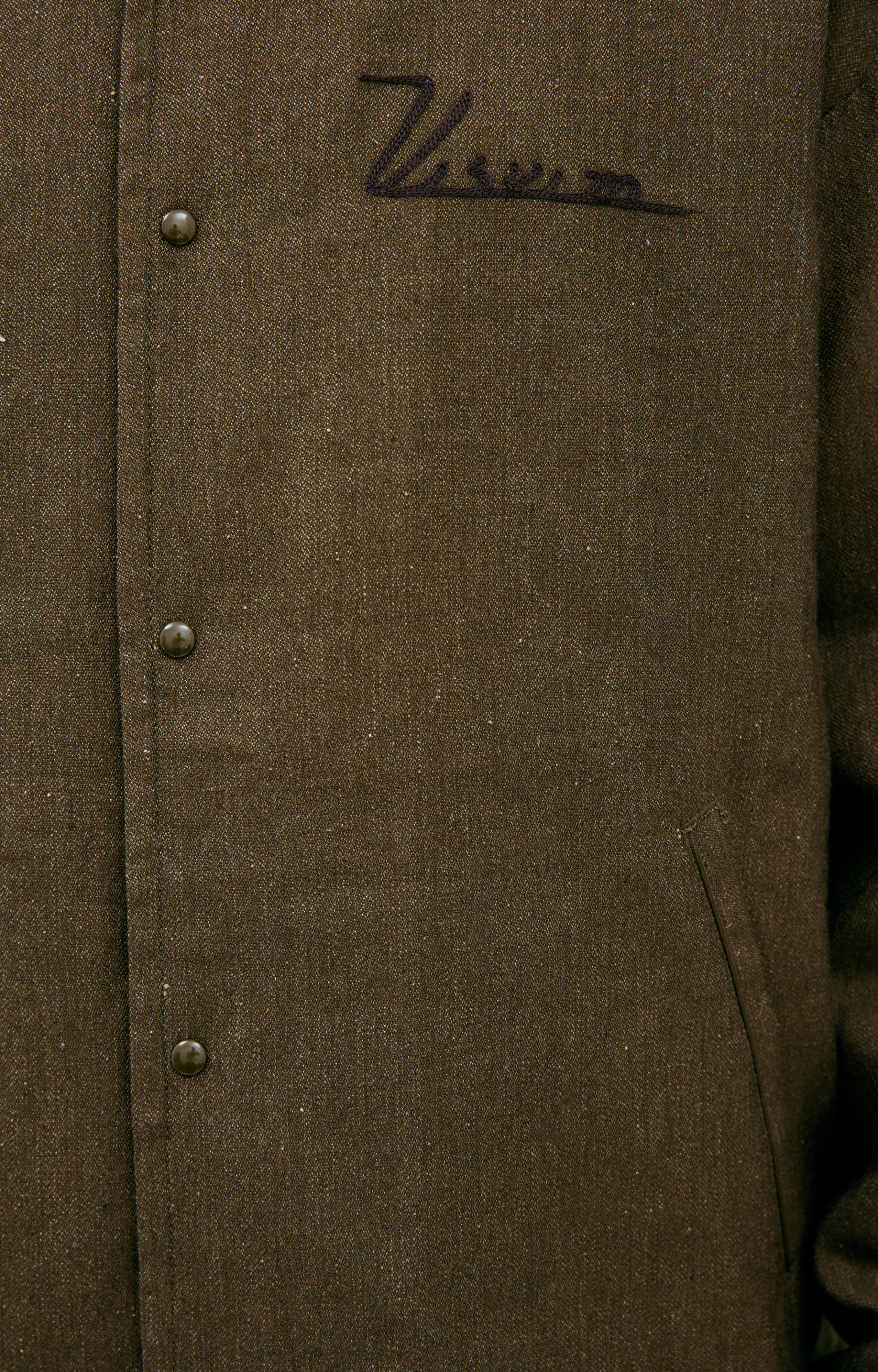 visvim Бомбер из шерсти