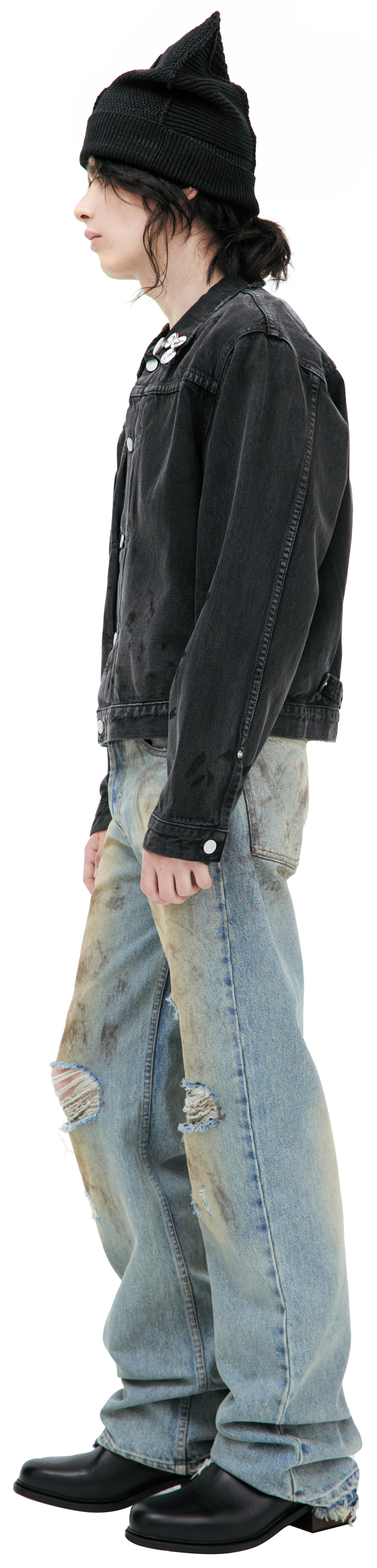 Enfants Riches Déprimés Джинсовая куртка со значками