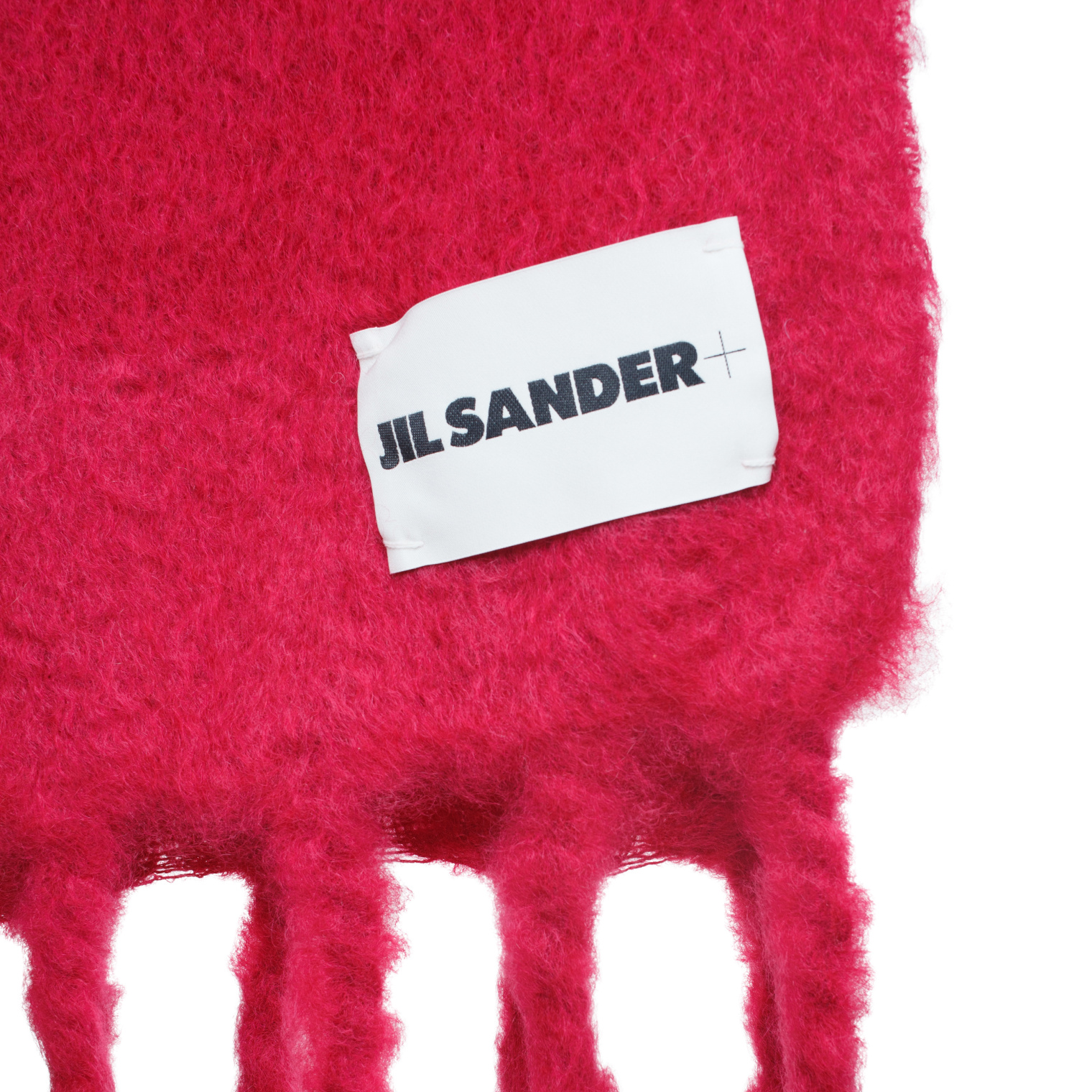 Jil Sander Шарф с косичками из мохера