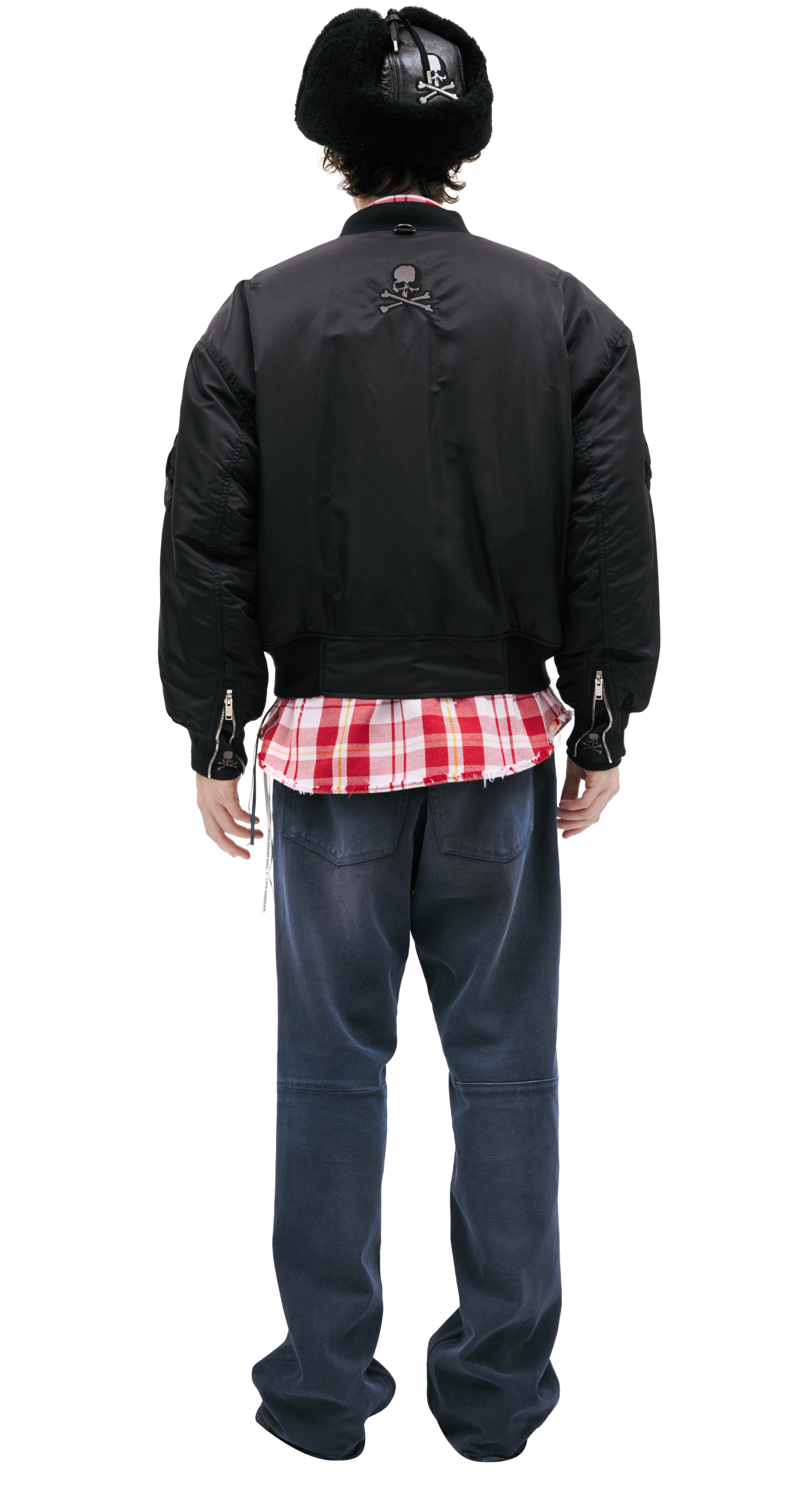 Mastermind WORLD Двусторонний Бомбер TWILL MA-1