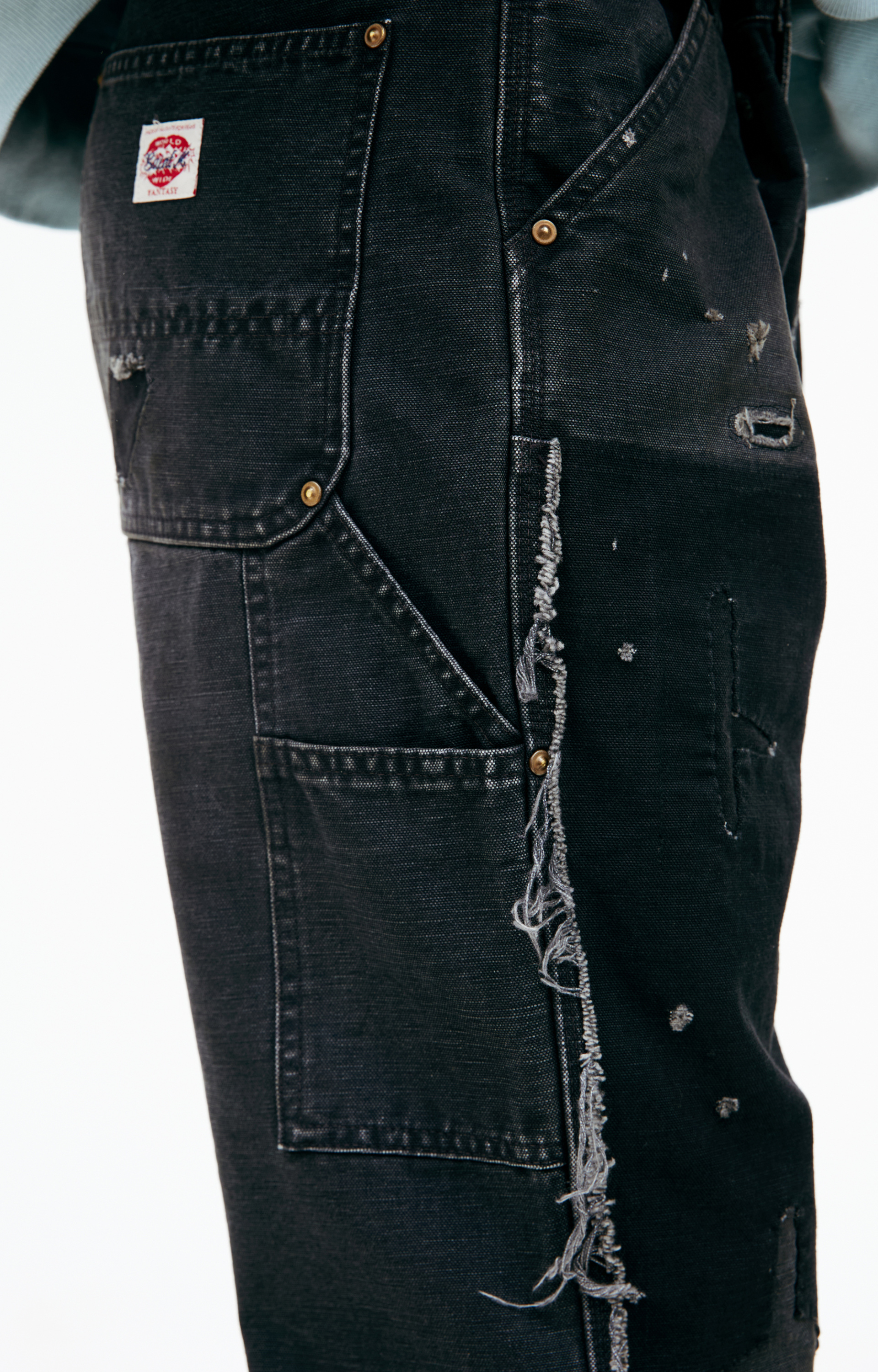 Saint Mxxxxxx Джинсы с патчами