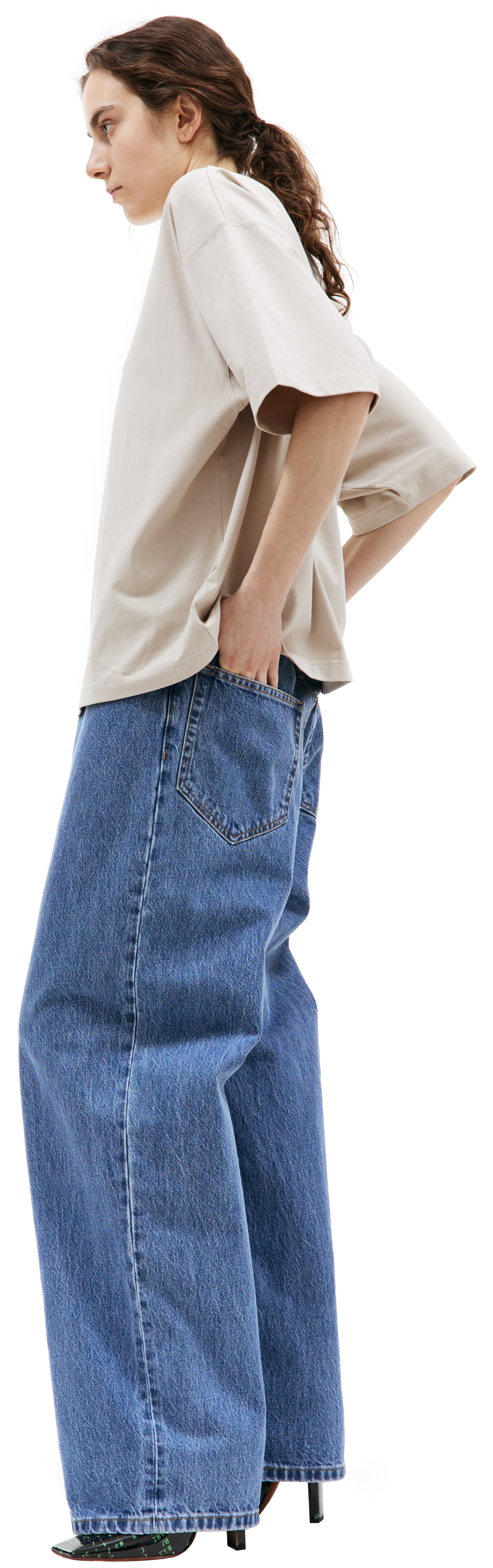 VTMNTS Укороченная футболка с логотипом