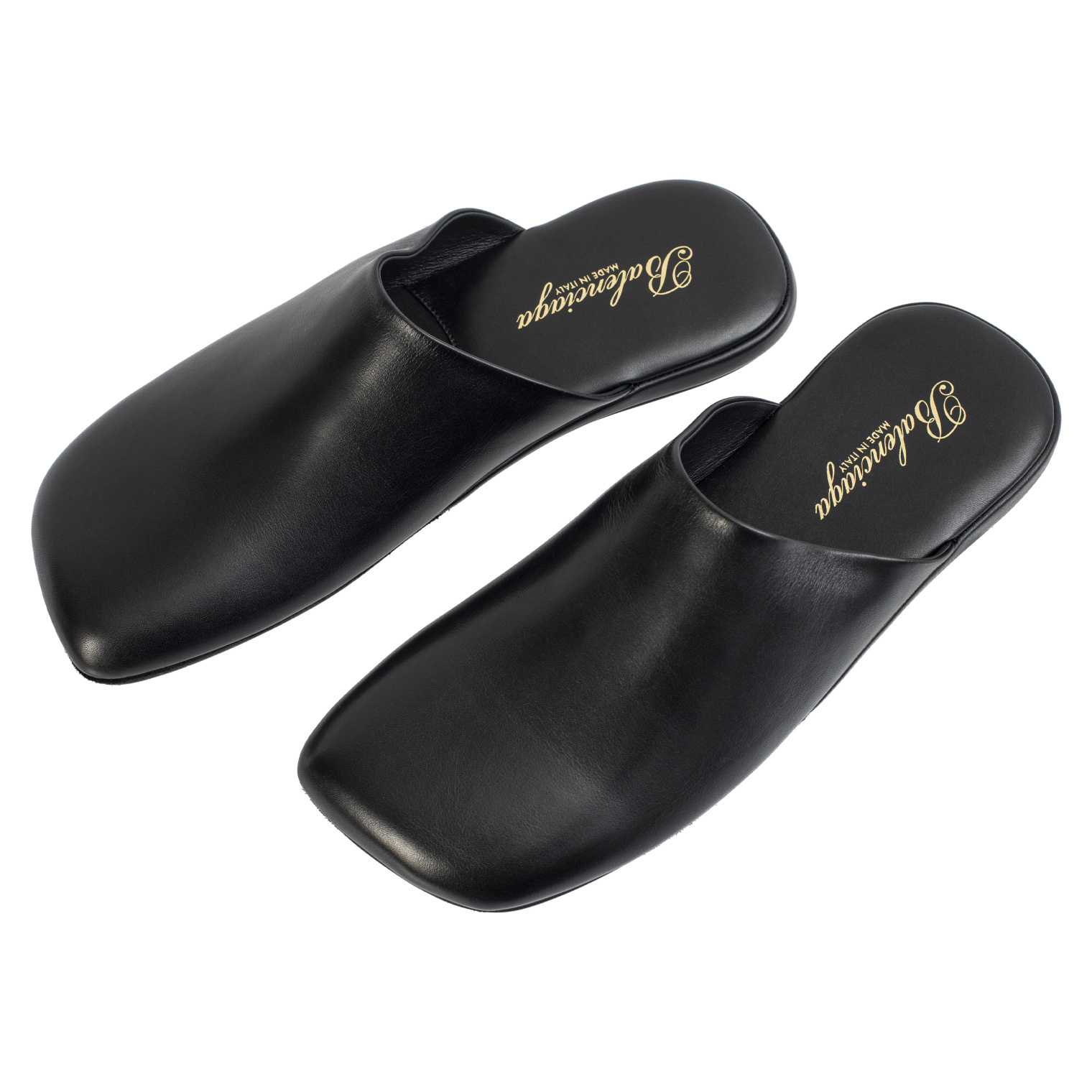 Balenciaga Черные мюли из кожи