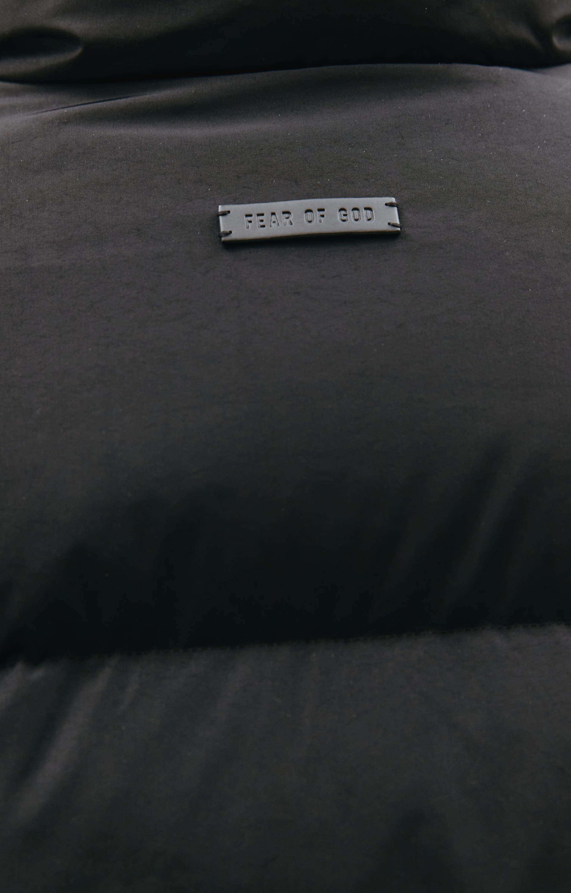 Fear of God Пуховый бомбер с вязаными манжетами