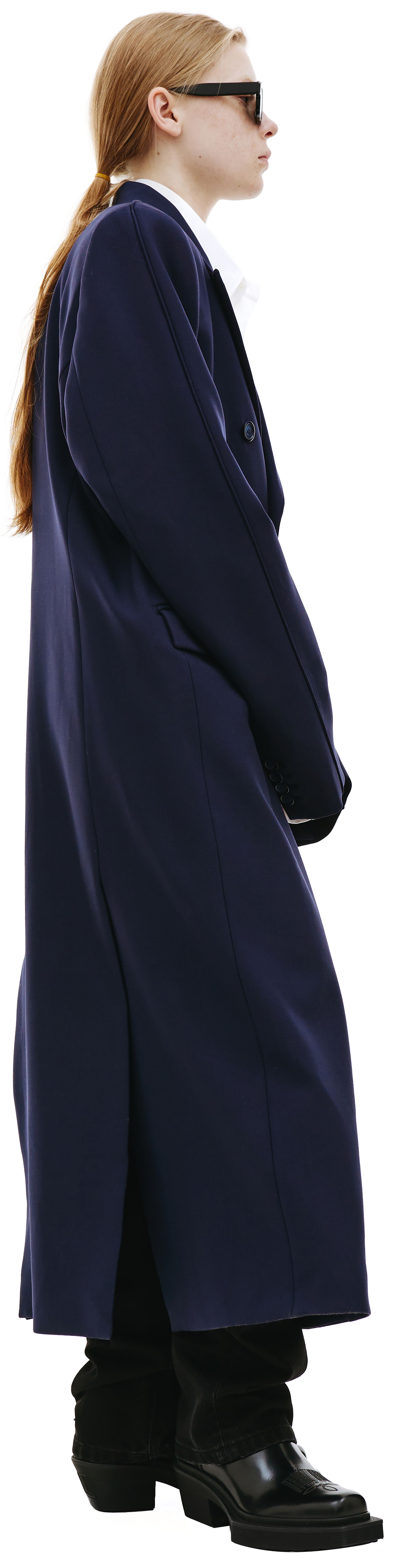 VTMNTS Двубортное пальто из шерсти