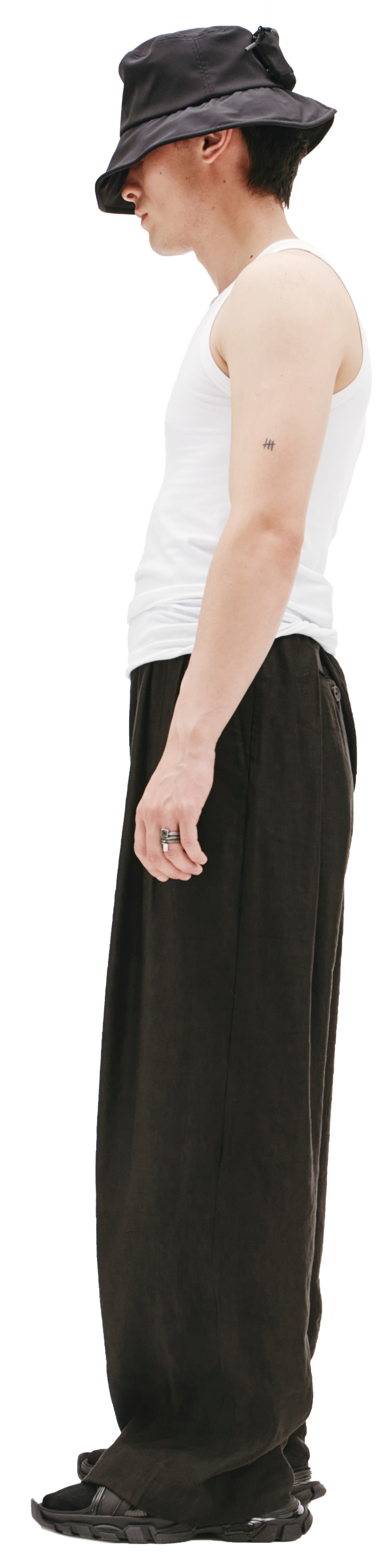 Balenciaga Белая майка из хлопка