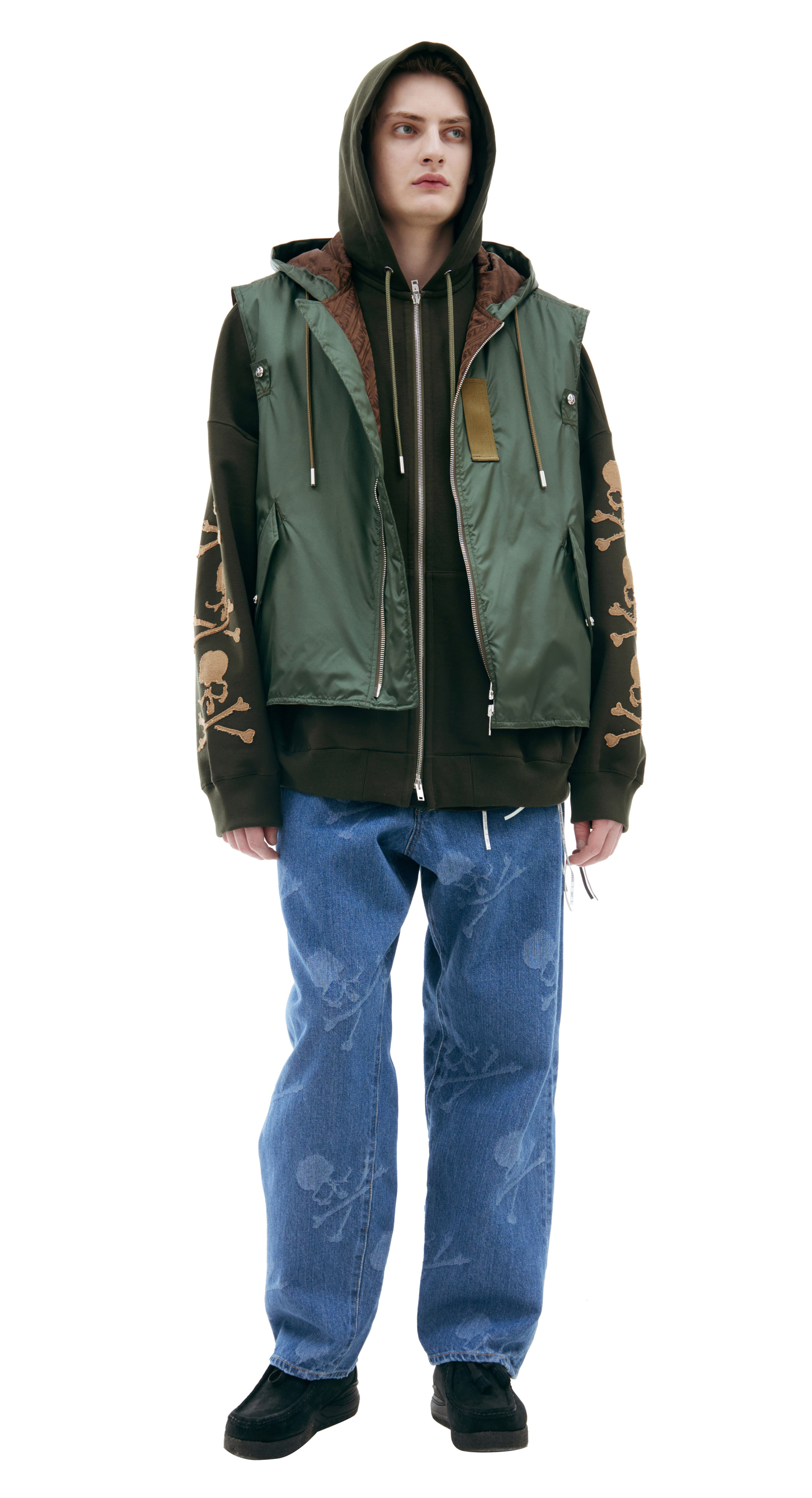 Mastermind WORLD Жилет с капюшоном