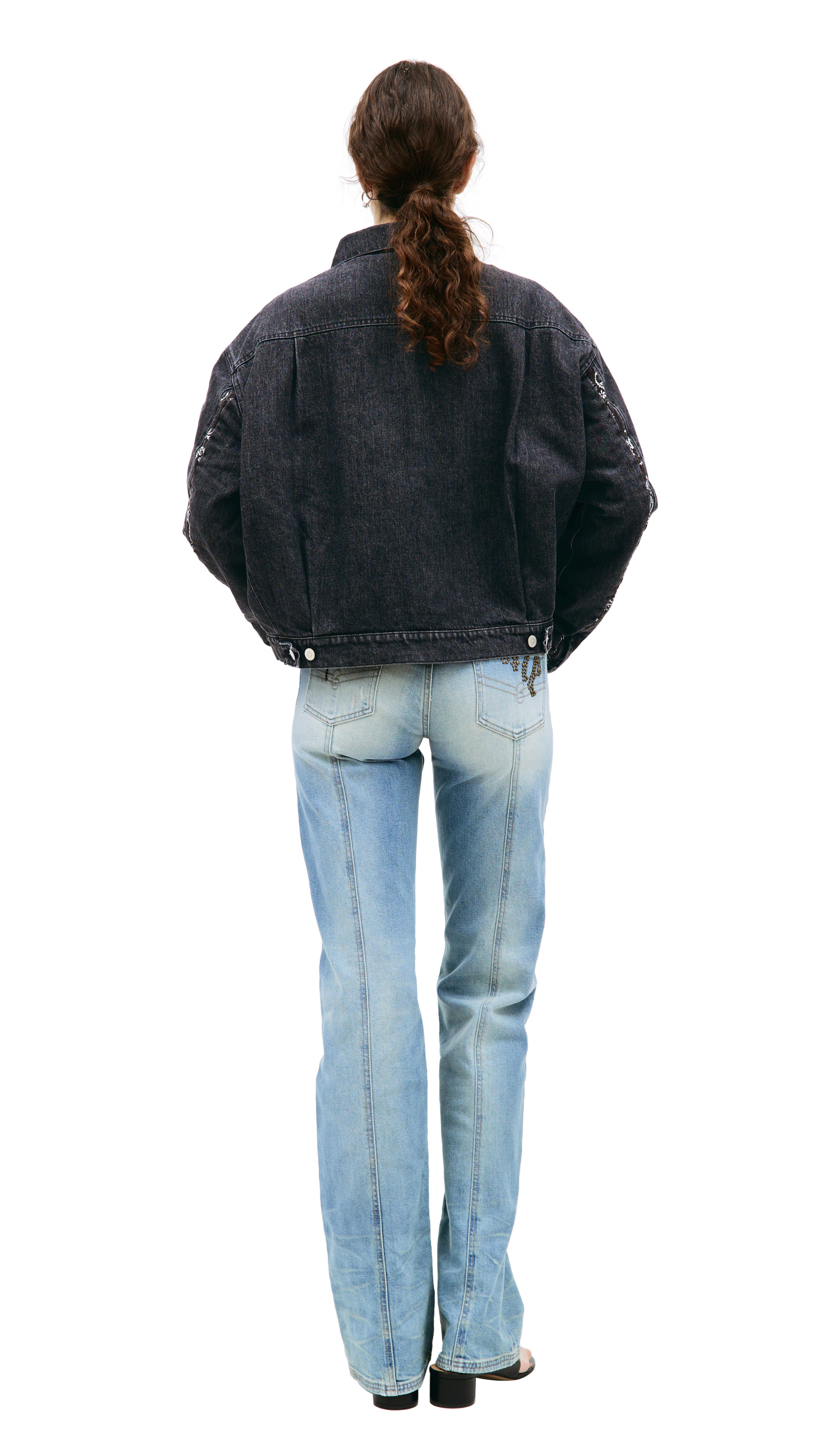 Children of the discordance Джинсовая куртка с лампасами