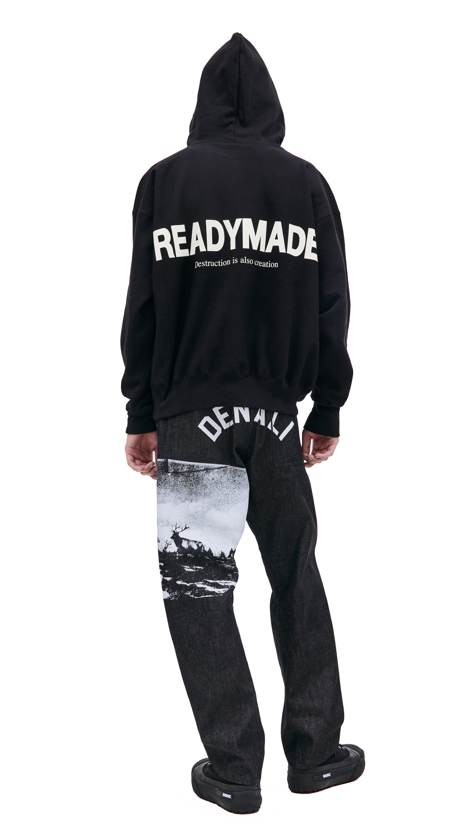 Readymade Худи с вышивкой логотипа