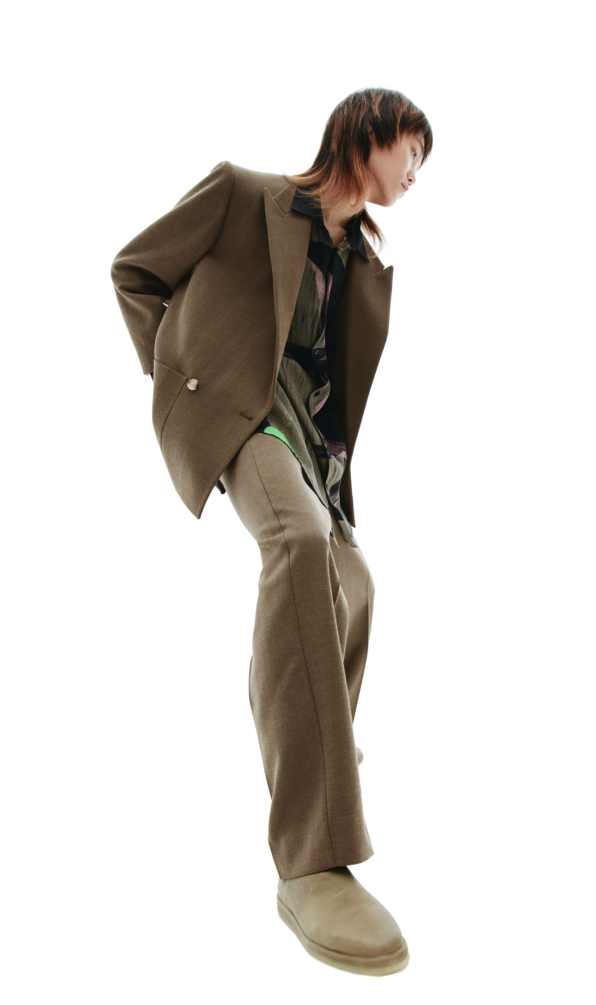 Fear of God Коричневый двубортный пиджак