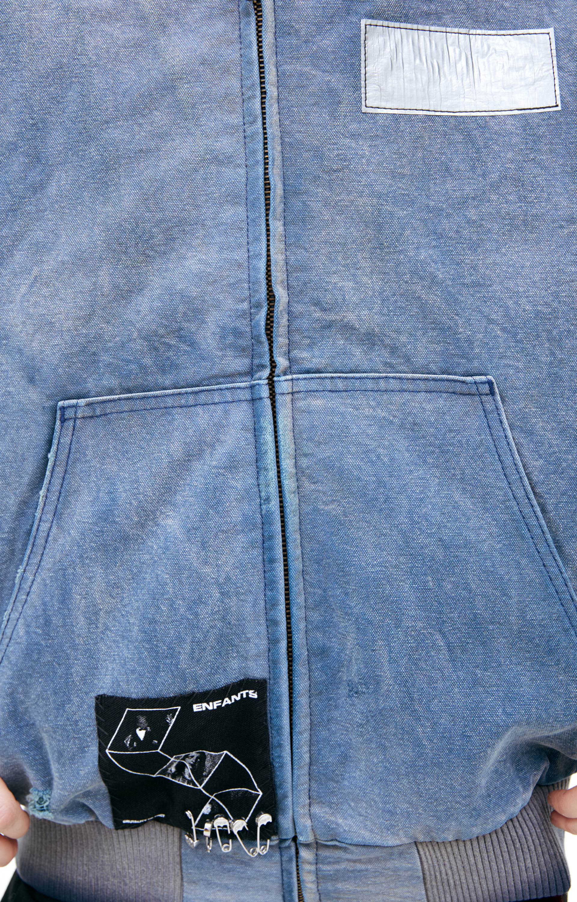 Enfants Riches Déprimés Джинсовая куртка с патчами