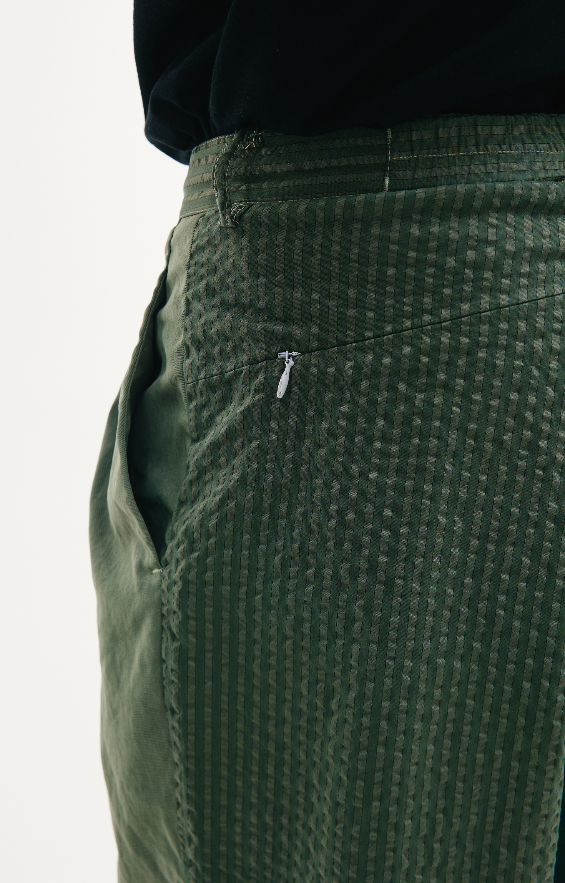 KIMMY Брюки пэчворк в полоску