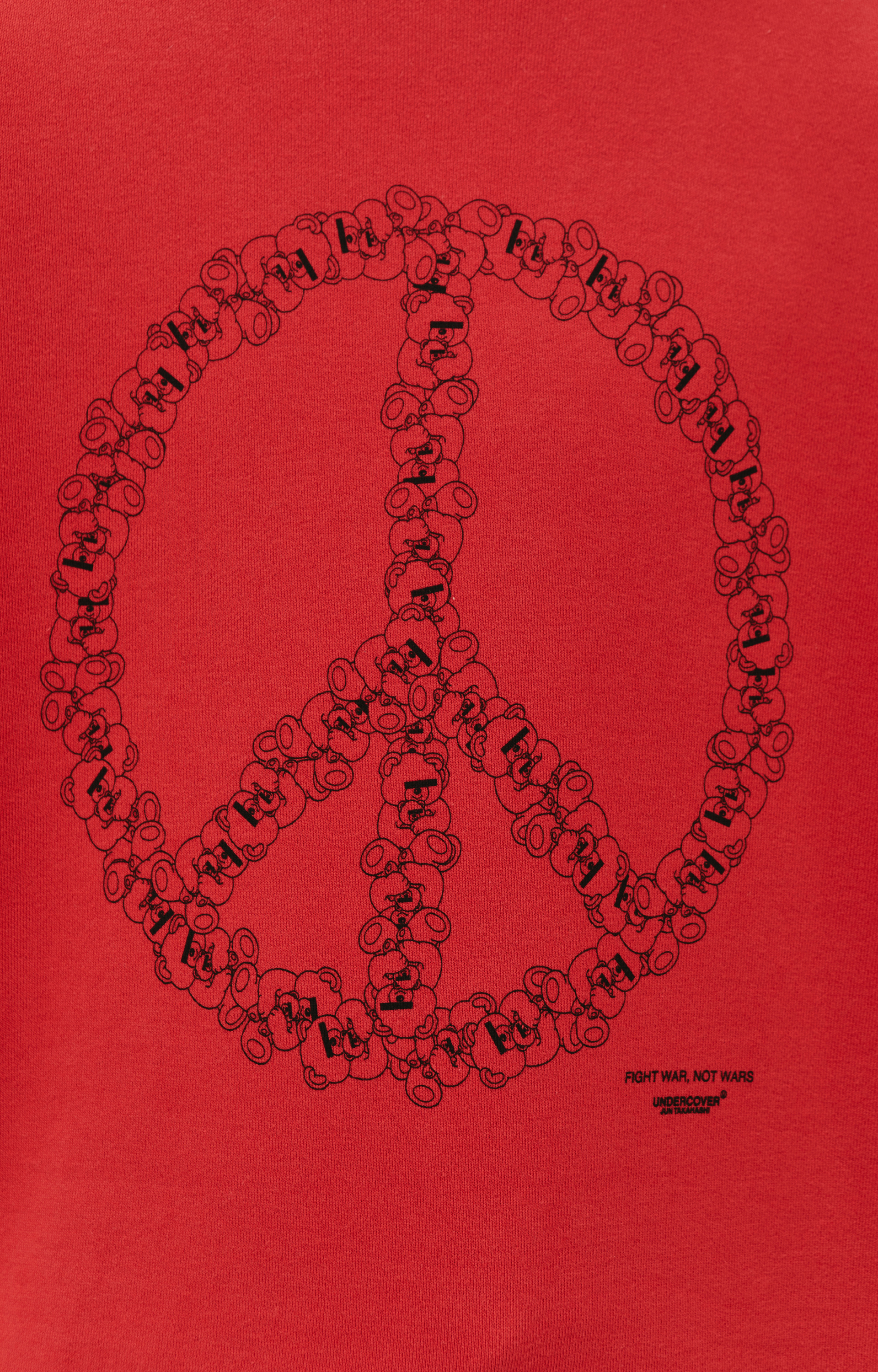 Undercover Красный свитшот Fight War