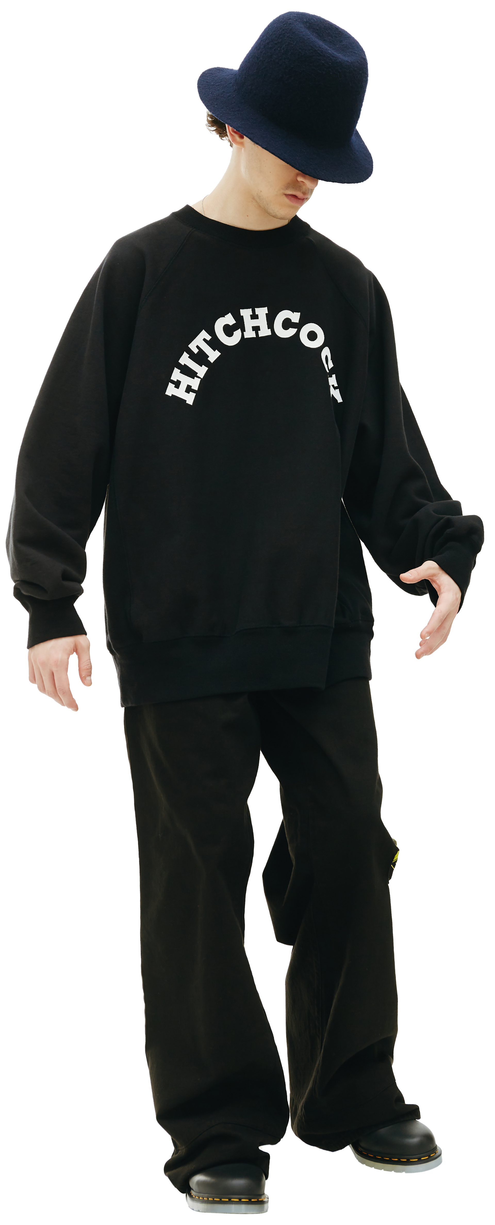 Undercover Черный свитшот Hitchcock