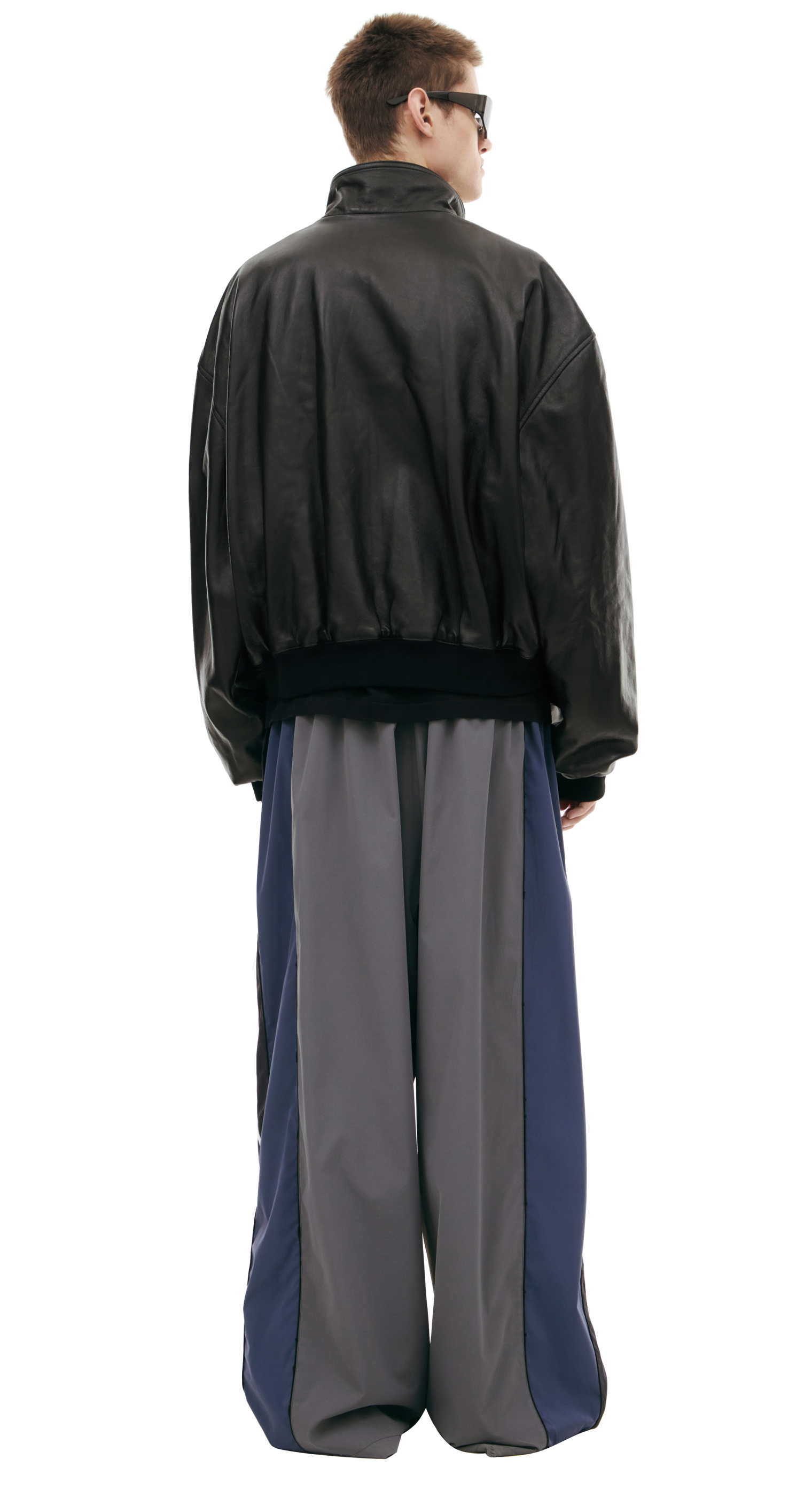 Balenciaga Черная куртка из кожи