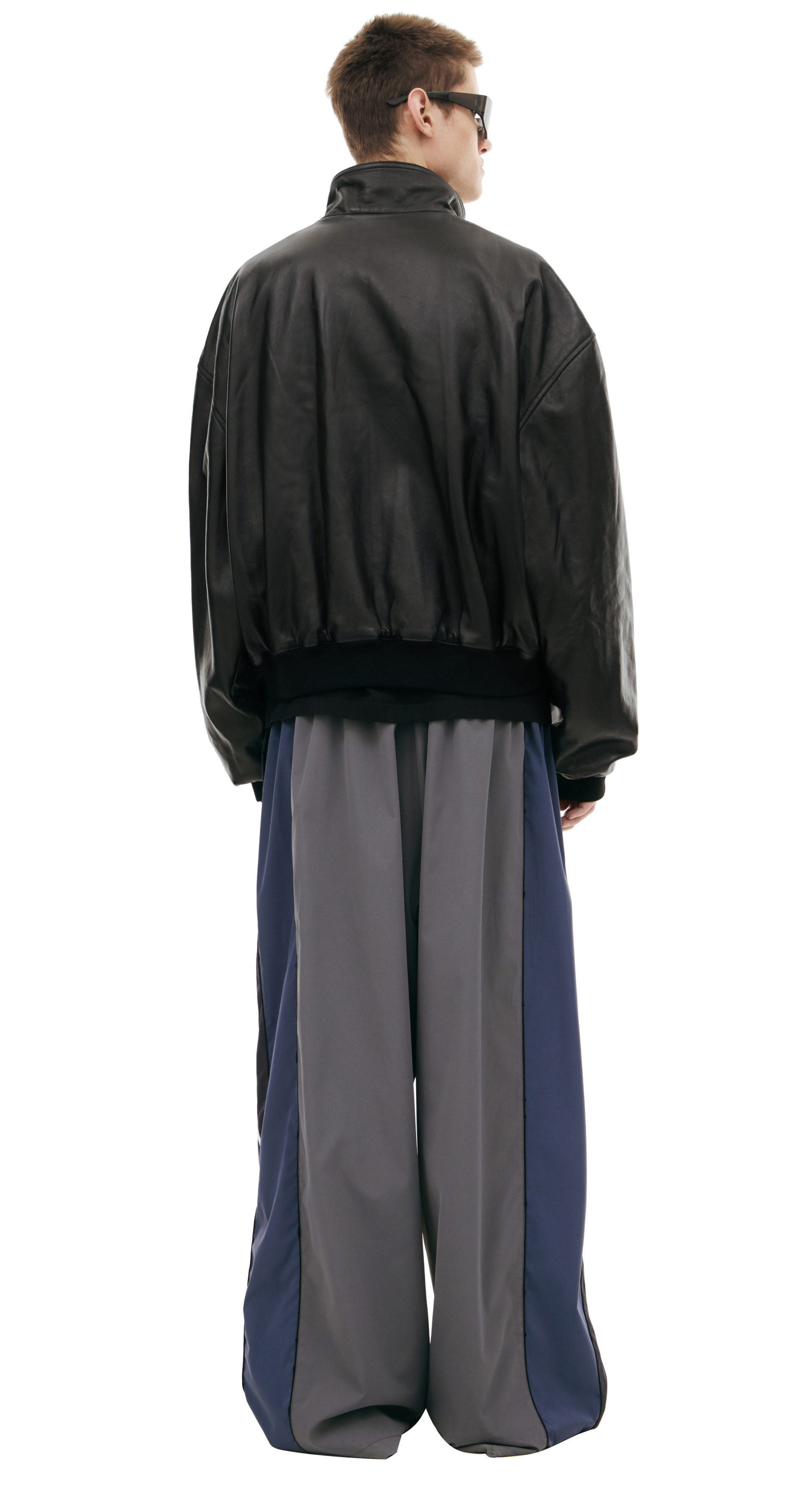 Balenciaga Черная куртка из кожи