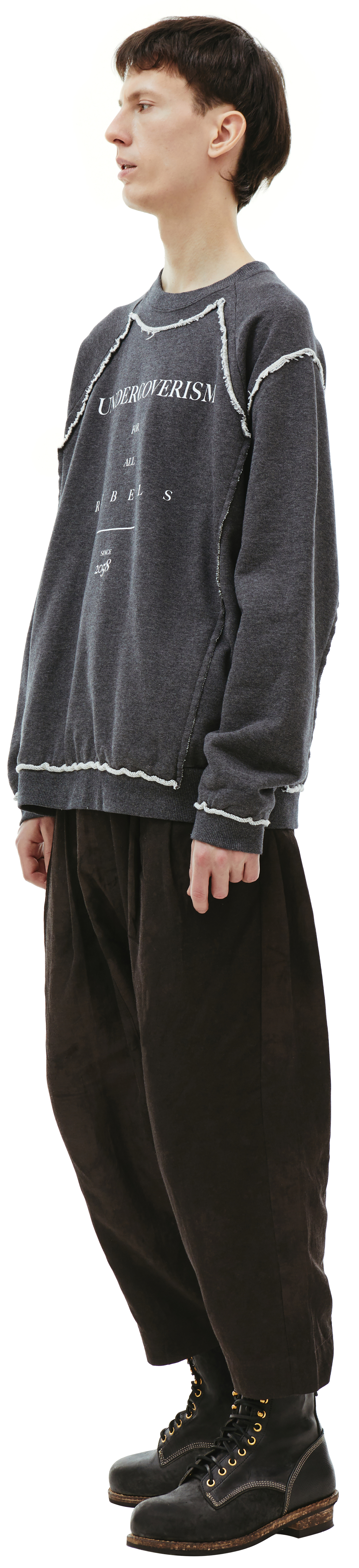 Undercover Серый свитшот Undercoverism