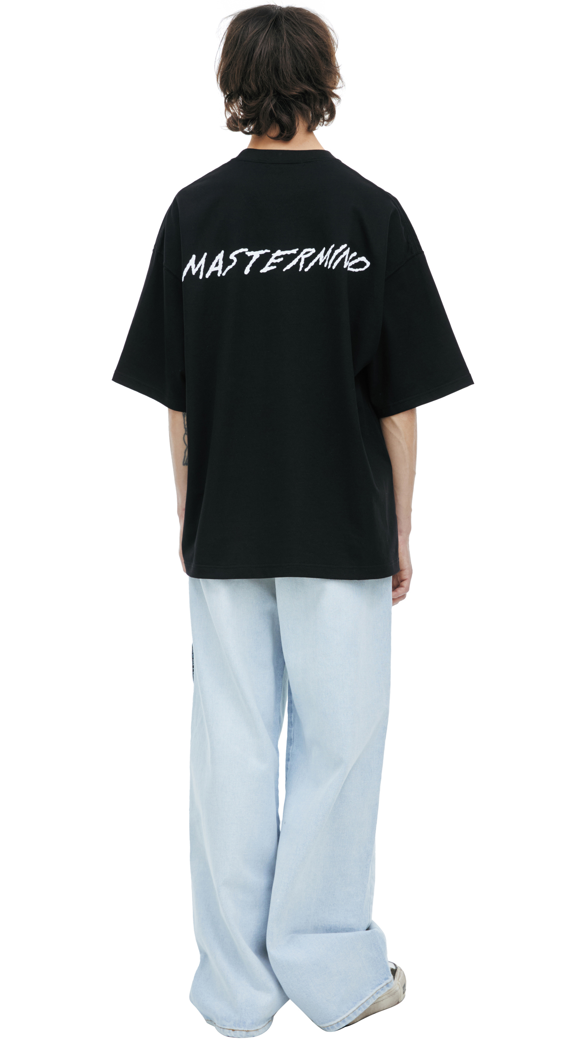 Mastermind WORLD Черная футболка с принтом