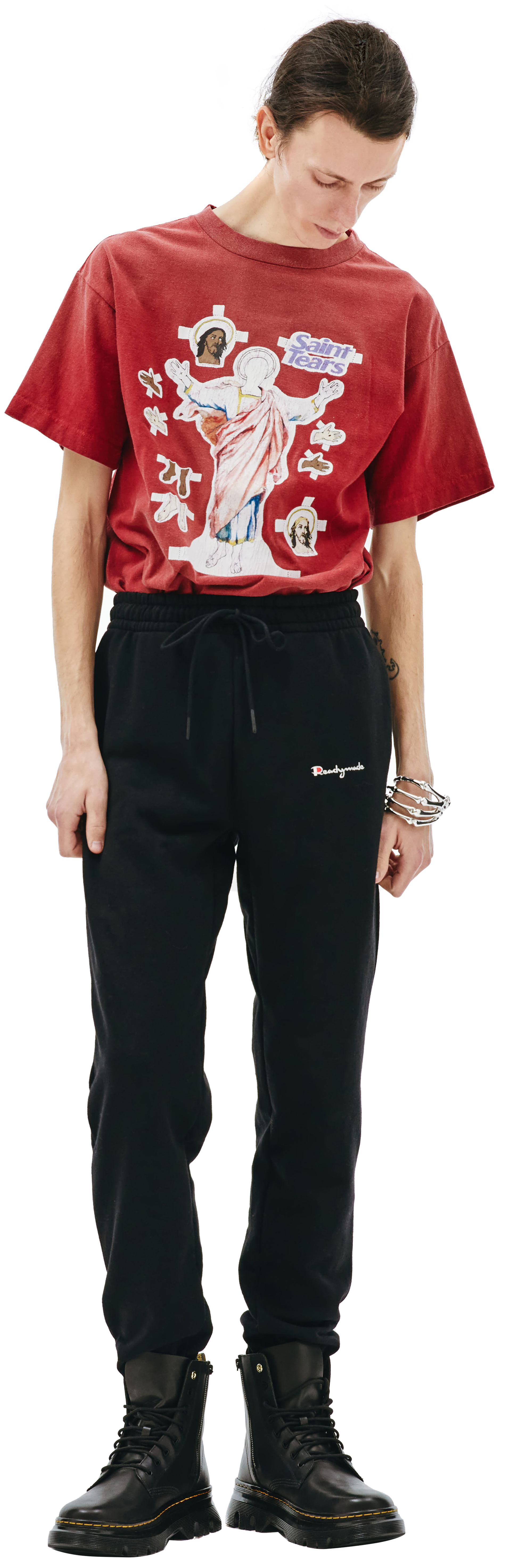 Readymade Спортивные брюки с вышитым логотипом