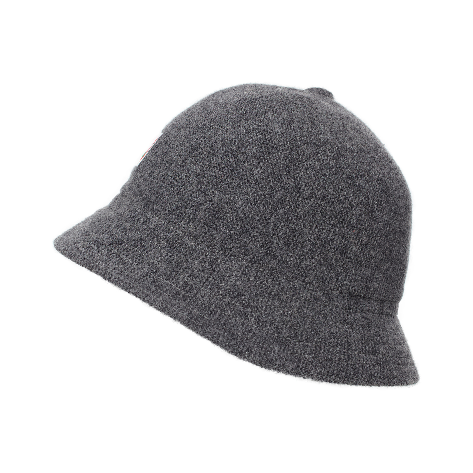 KENZO Серая панама из шерсти