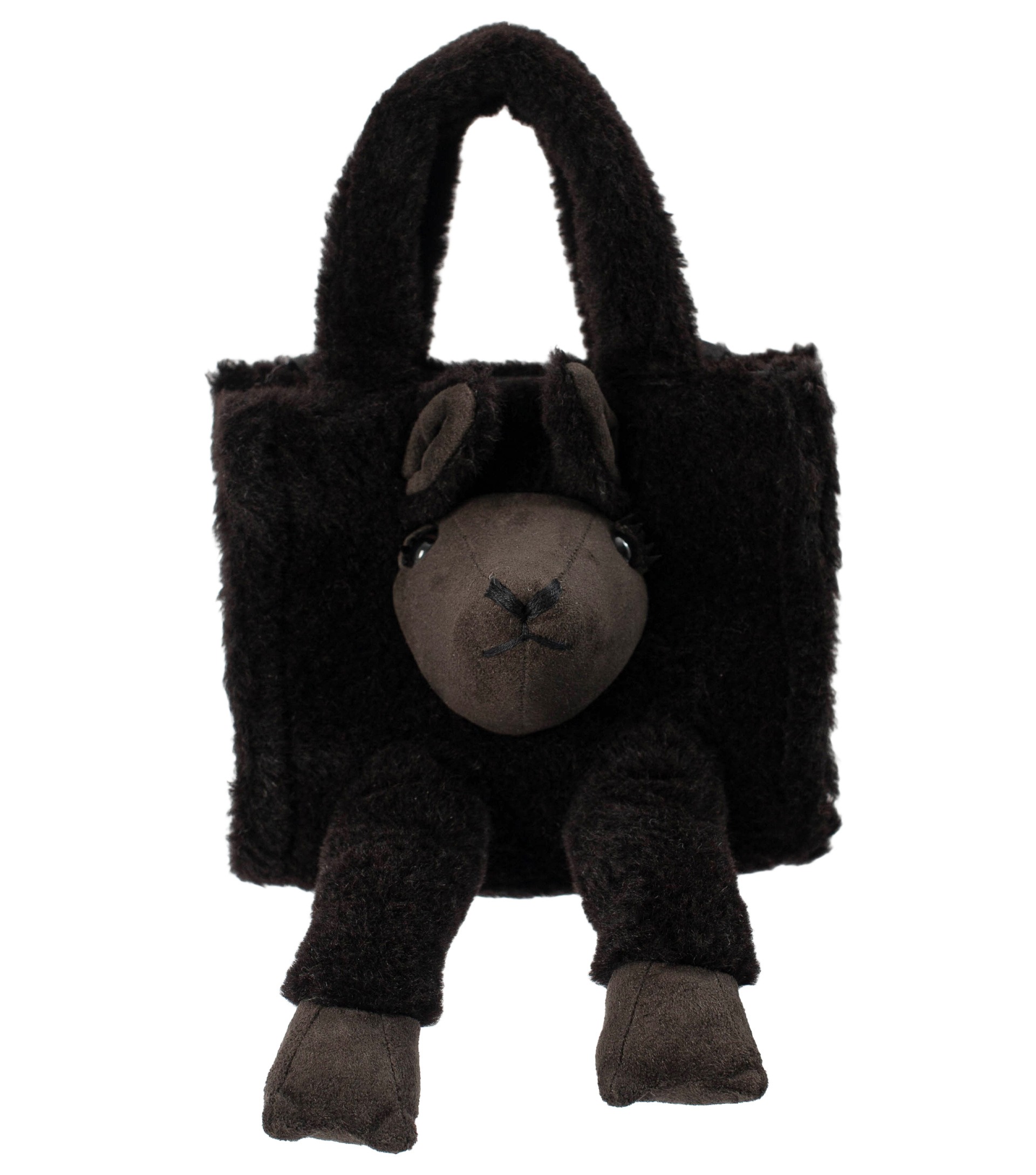 Doublet Черная сумка с пришитой игрушкой