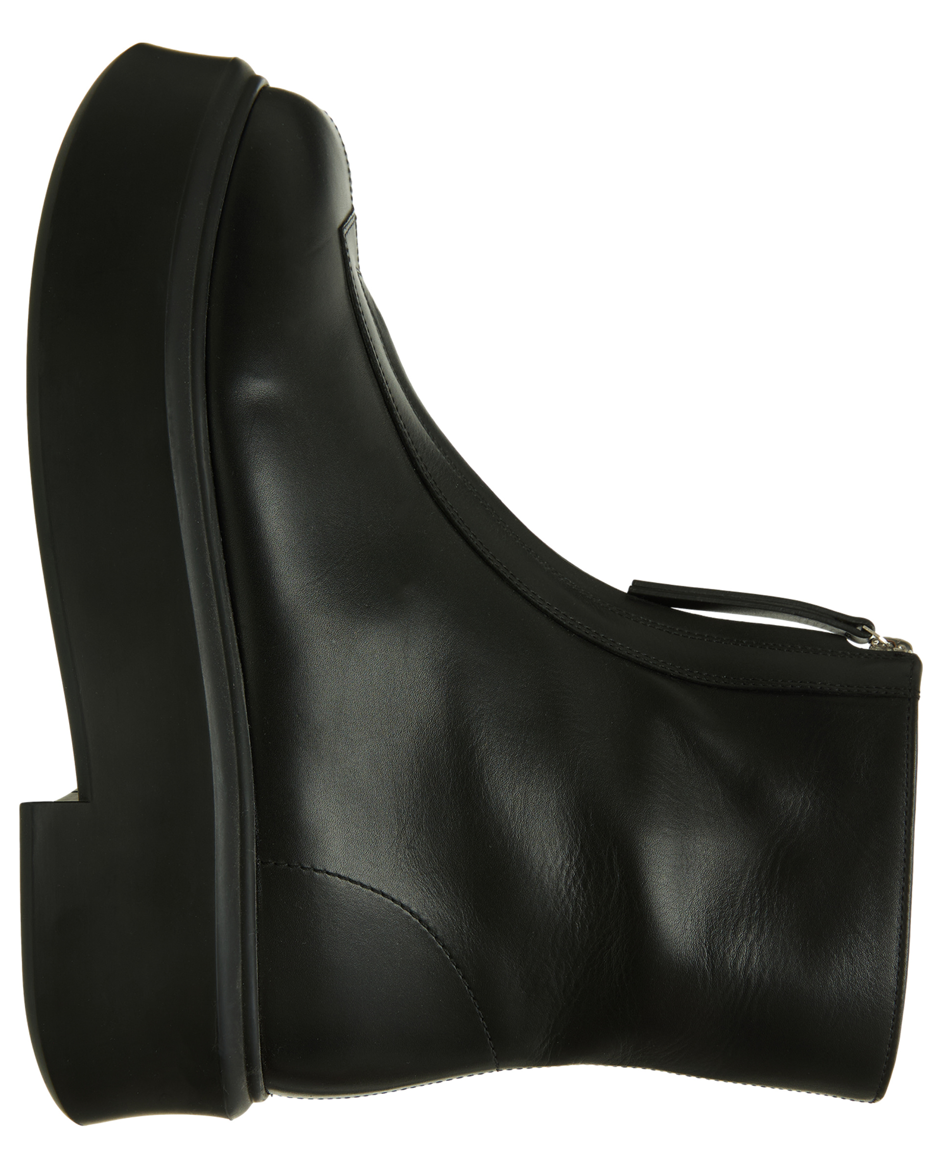 The Row Кожаные ботинки на молнии