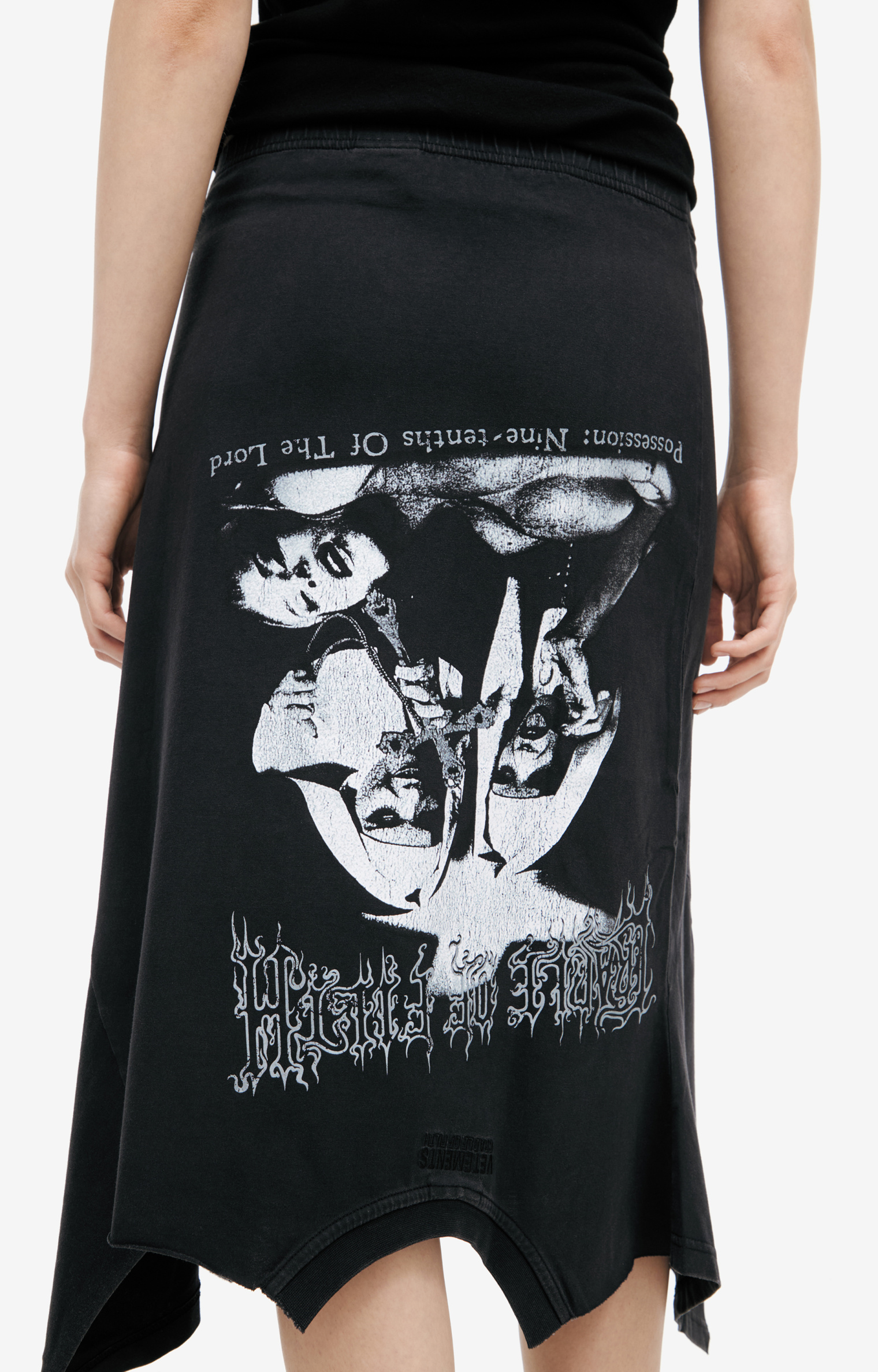 VETEMENTS Юбка с принтами
