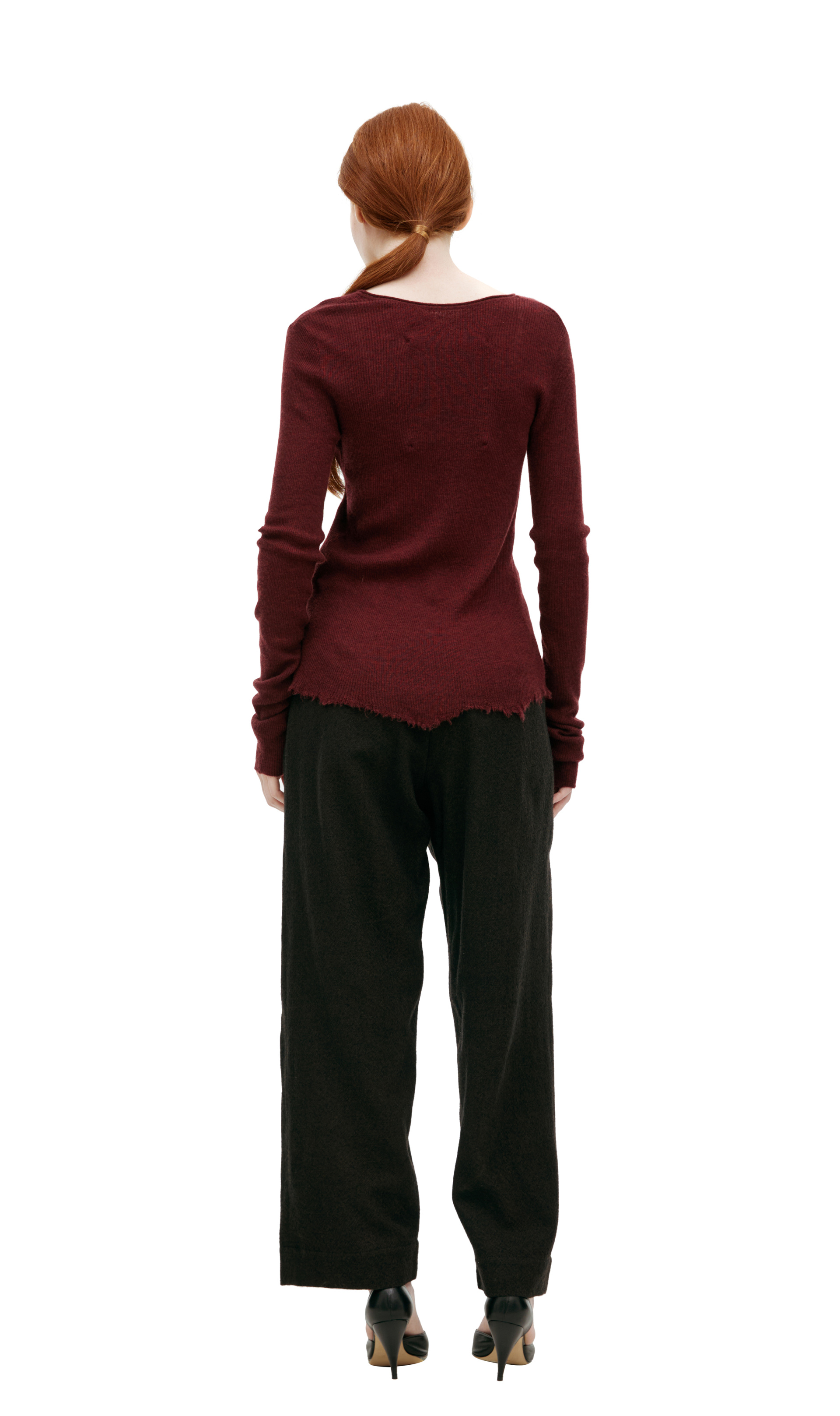 Ziggy Chen Свитер с V-образным вырезом