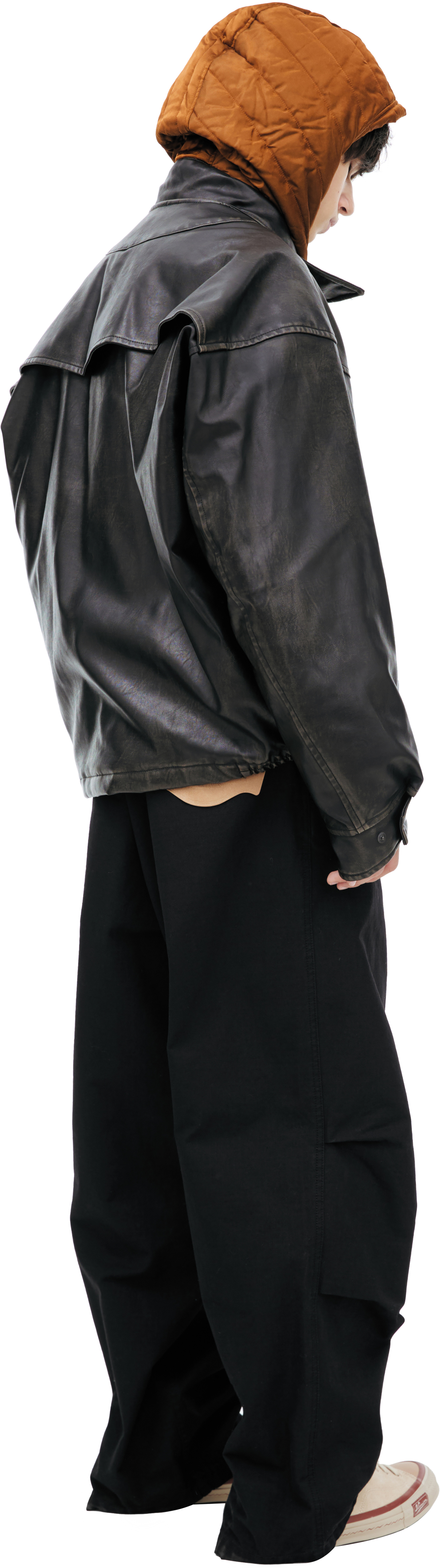 Maison Mihara Yasuhiro Куртка с вшитым капюшоном