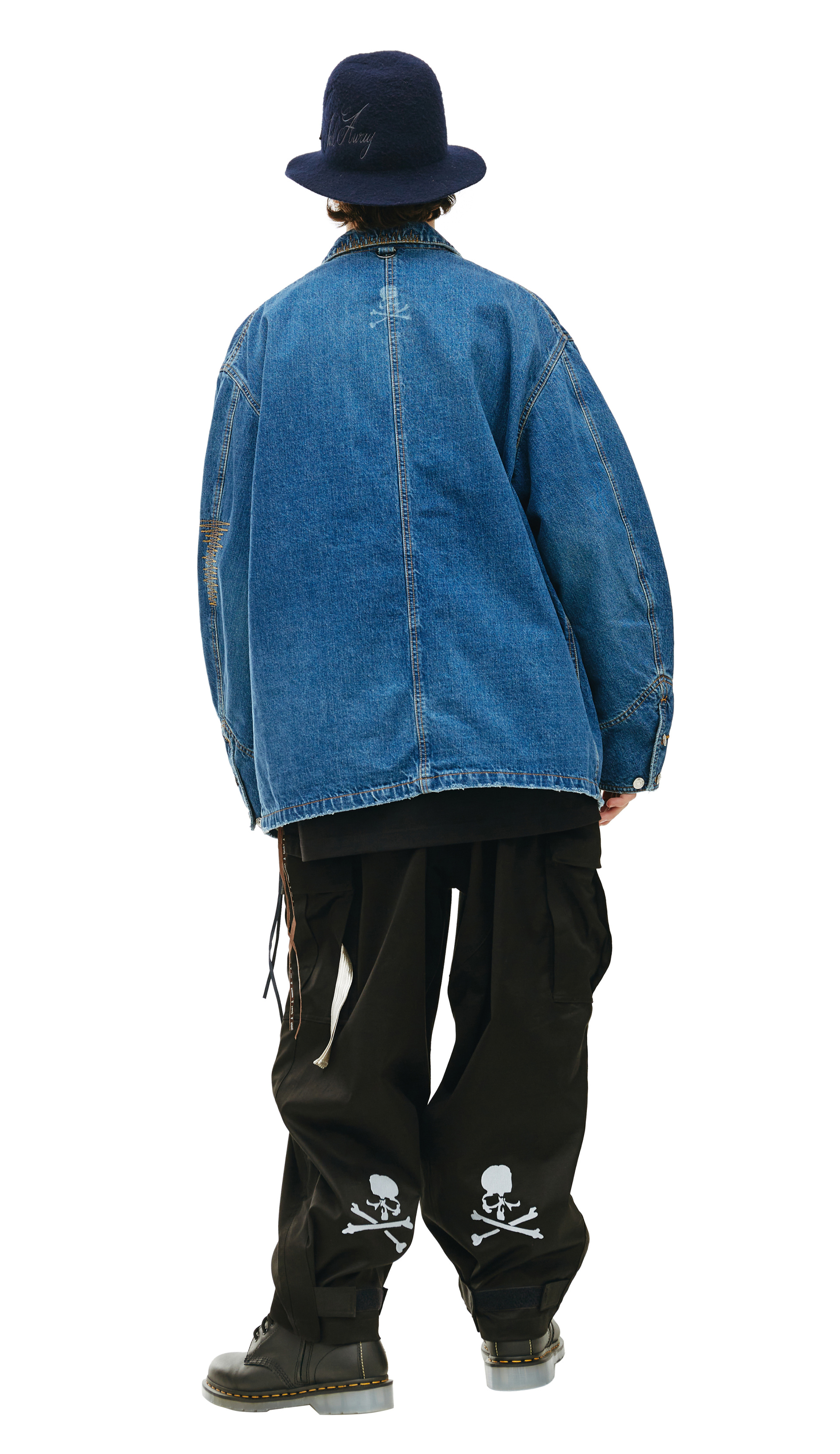 Mastermind WORLD Джинсовый пиджак с карманами