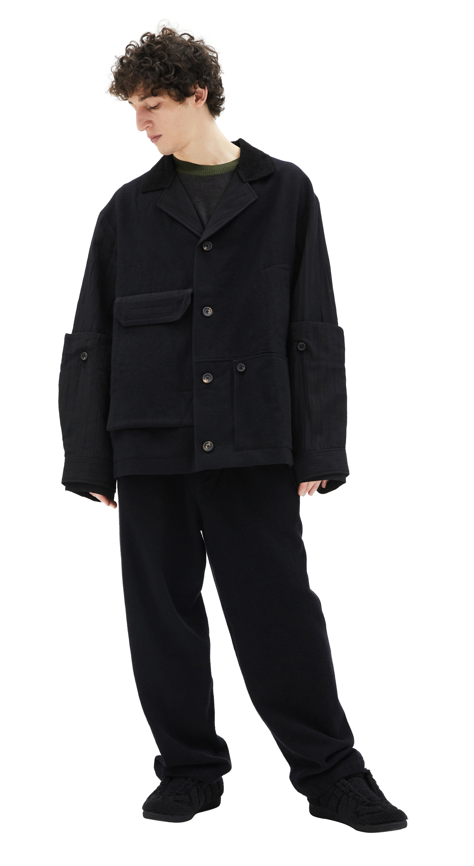 Ziggy Chen Пиджак Со Съемными Рукавами