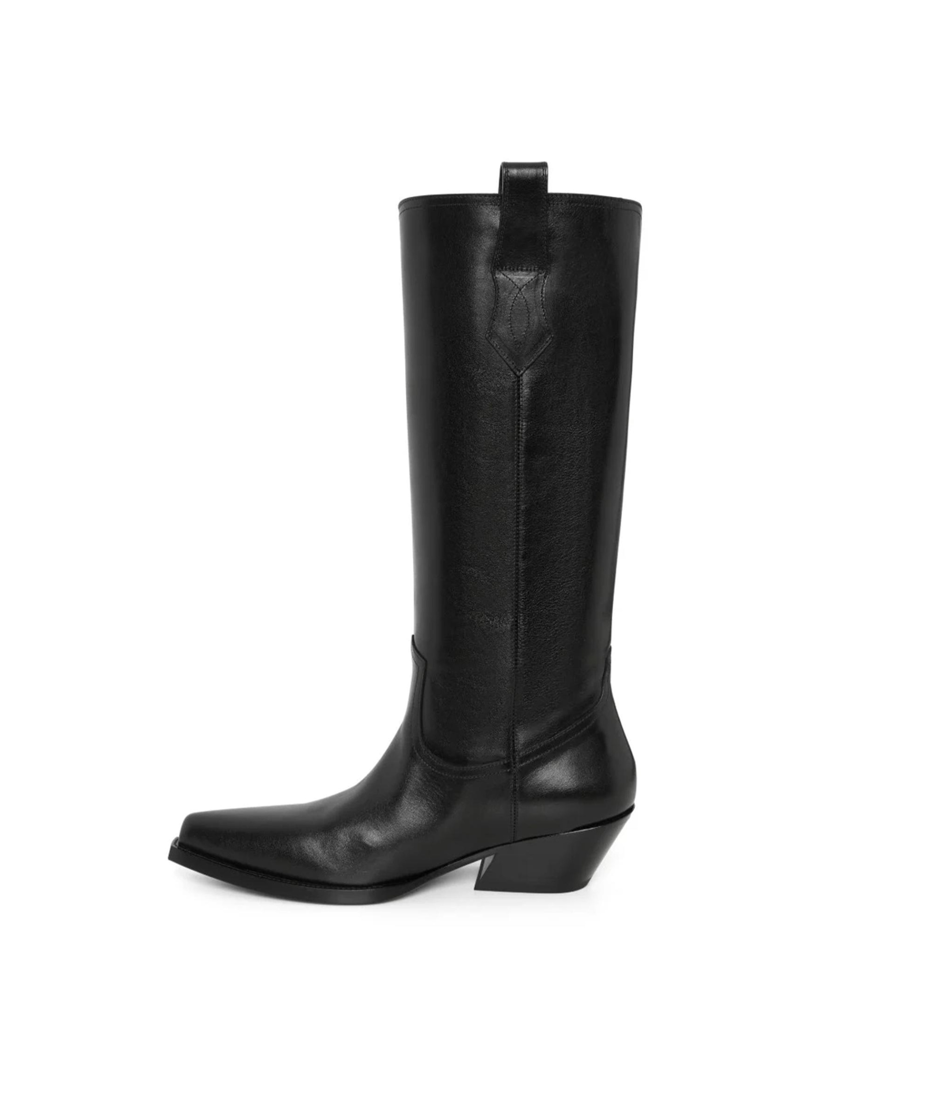 Ann Demeulemeester Кожаные сапоги SAL POINTY RIDING