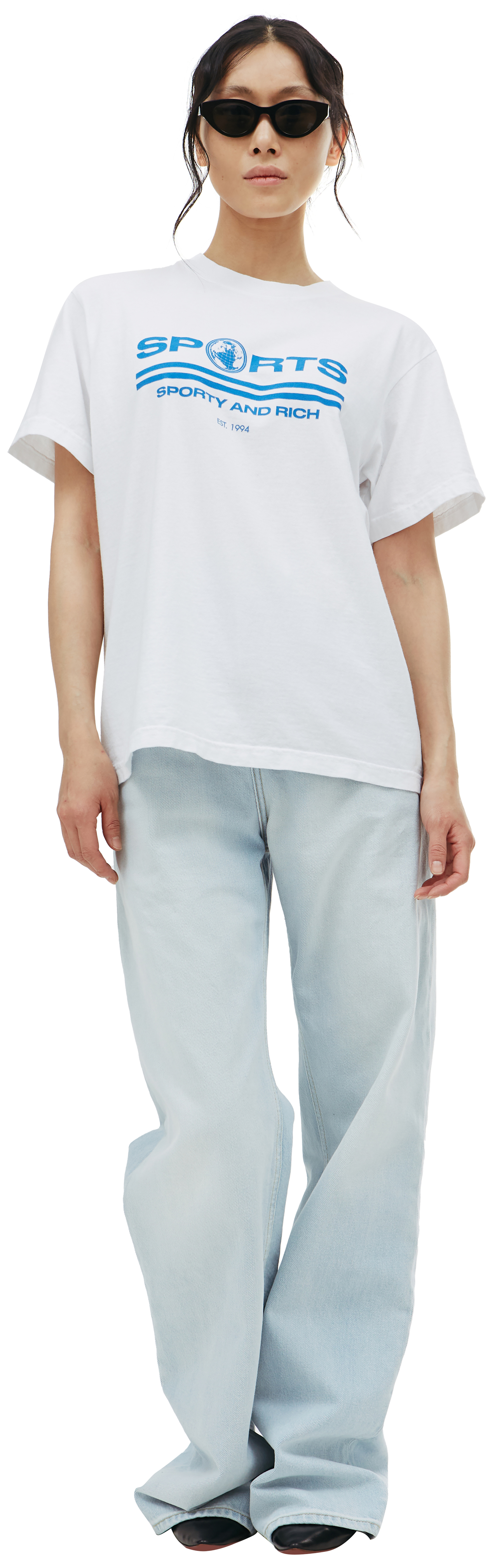 SPORTY & RICH Футболка с принтом Sports