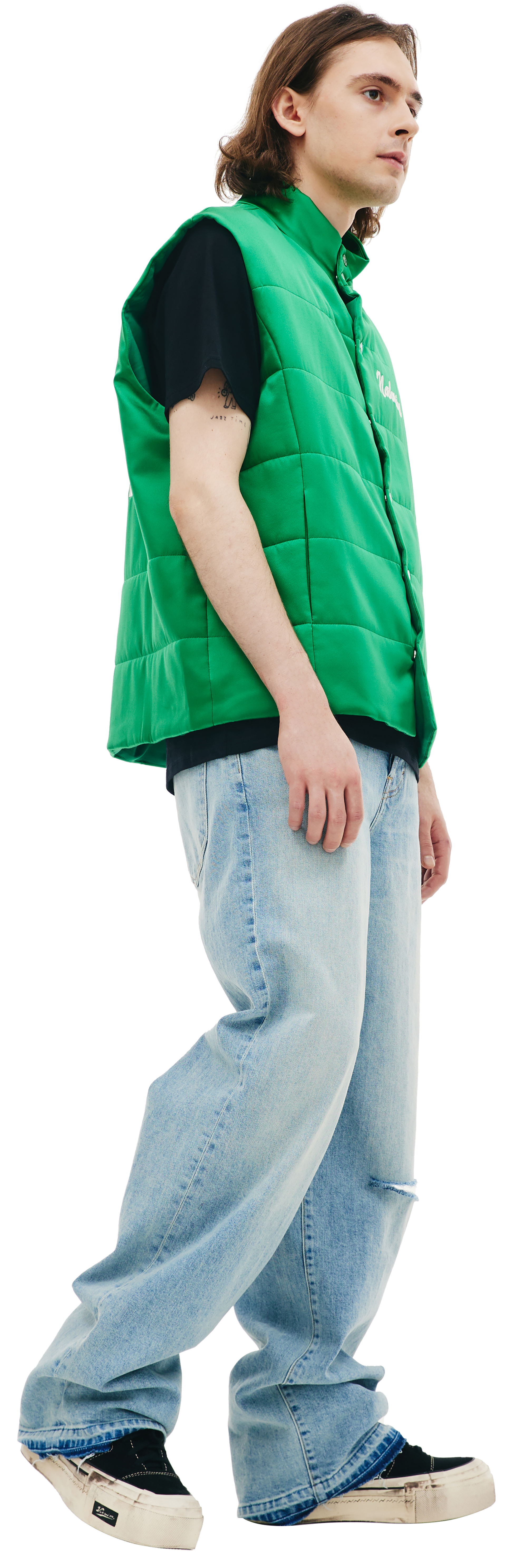 Nahmias Шелковый жилет с вышивкой Miracle