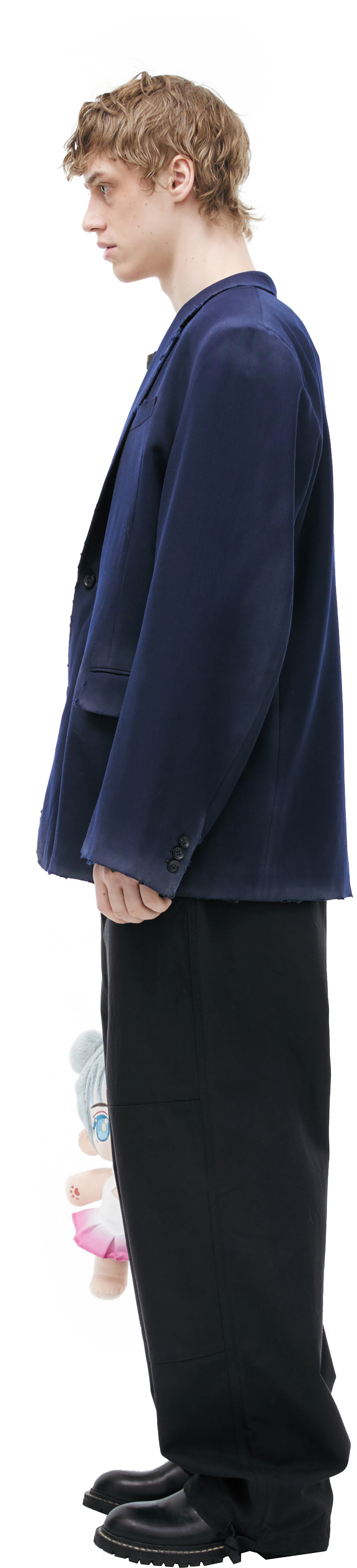 Doublet Пиджак с выстиранным эффектом