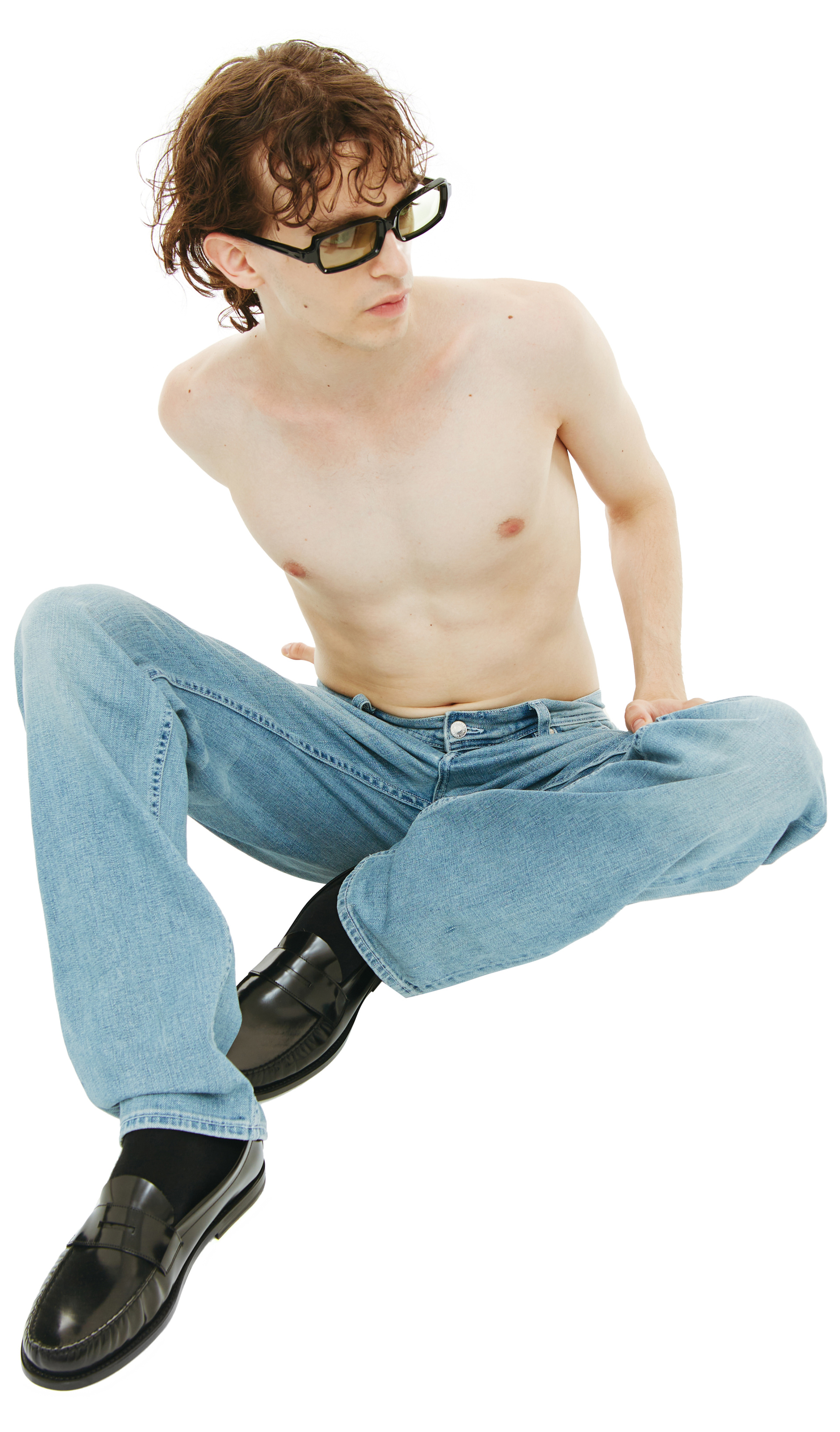 Enfants Riches Déprimés Прямые джинсы с выстиранным эффектом