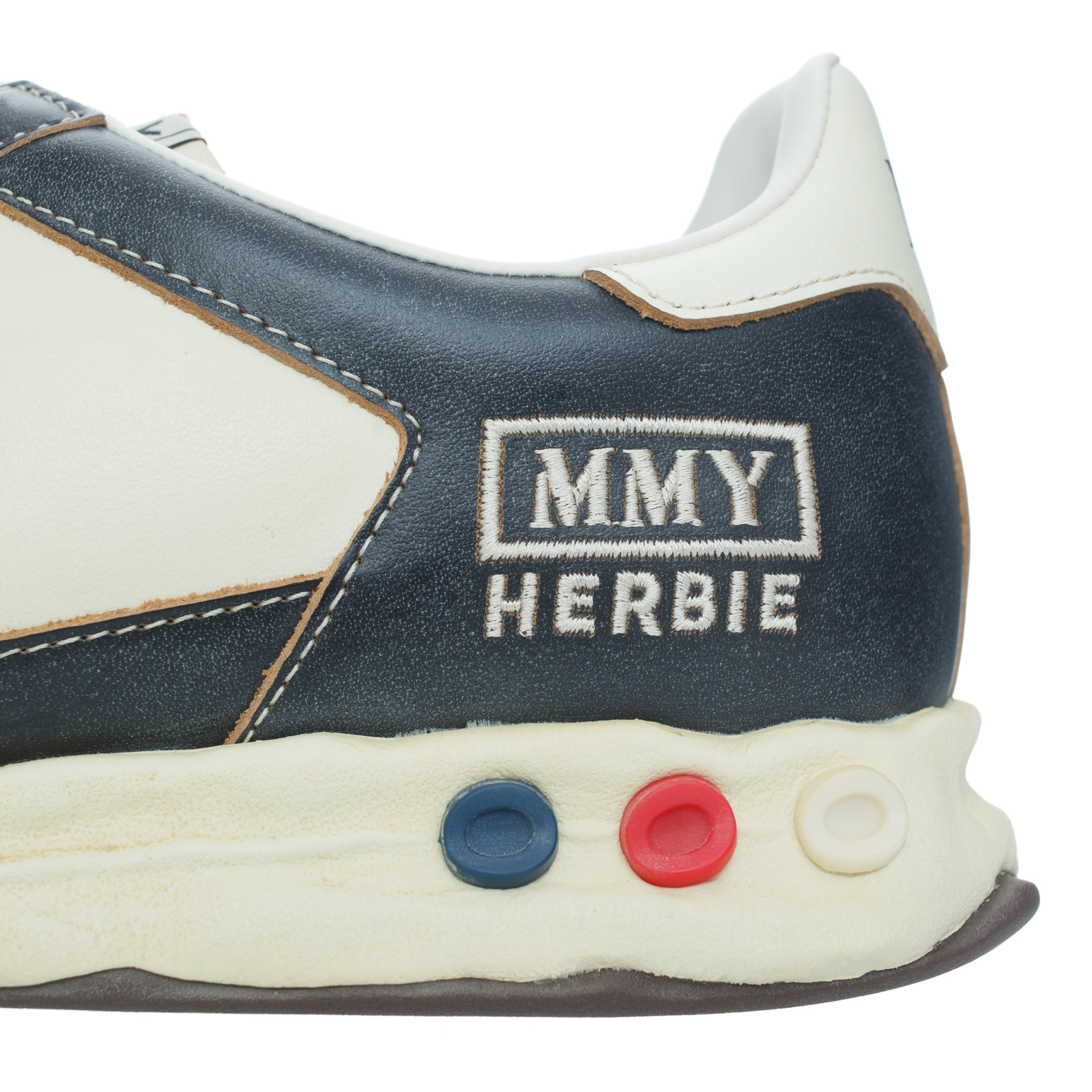 Maison Mihara Yasuhiro Кожаные кеды Herbie