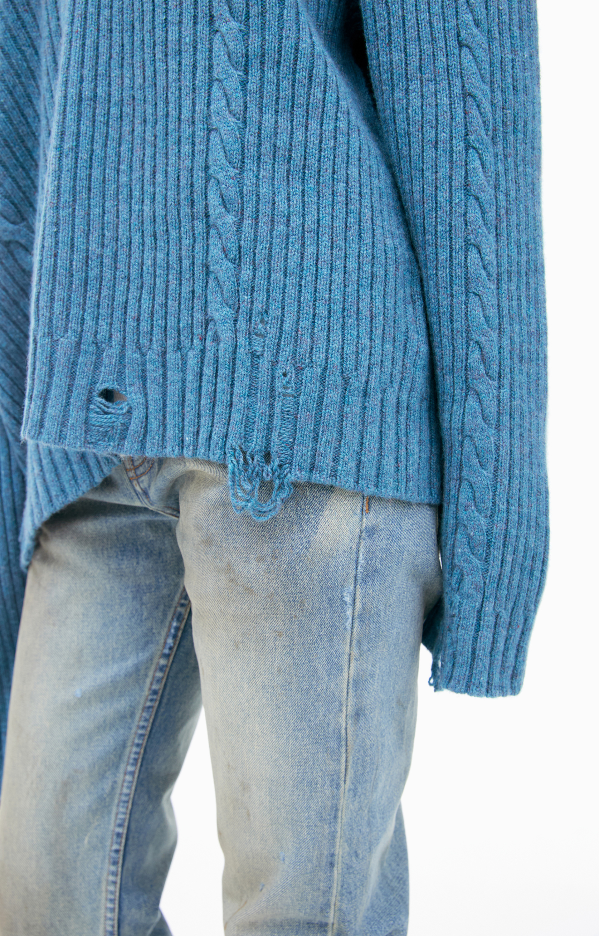 Enfants Riches Déprimés Кашемировый СВИТЕР С V-ОБРАЗНЫМ ВЫРЕЗОМ