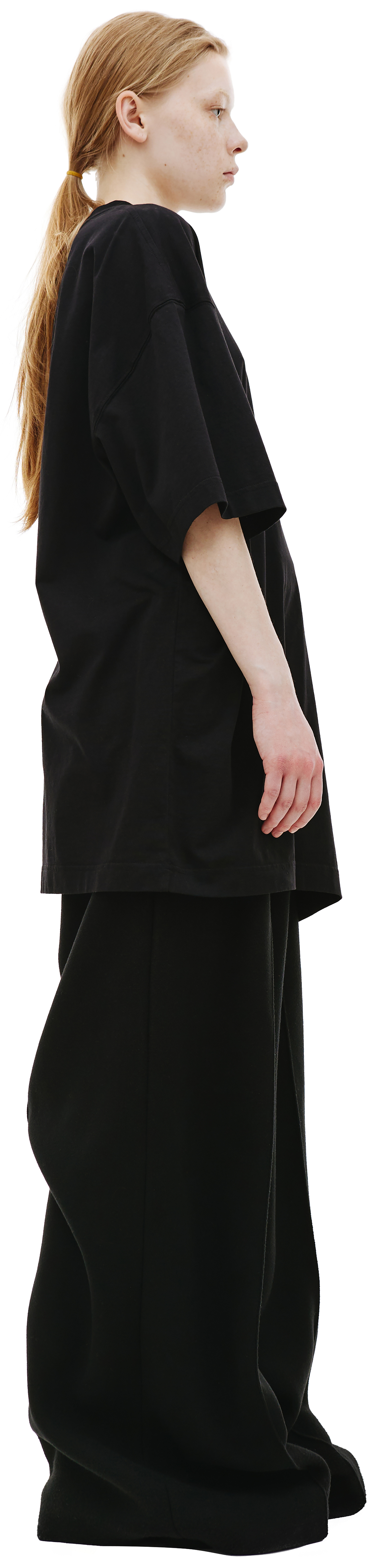 VETEMENTS Оверсайз футболка с логотипом