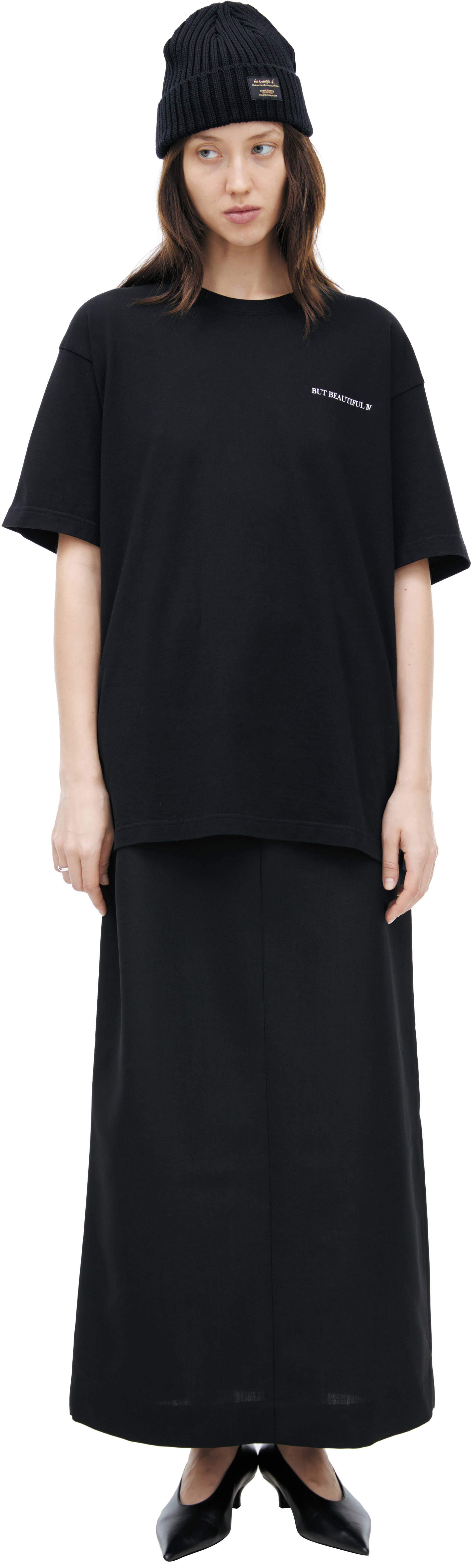 Undercover Черная футболка с принтом