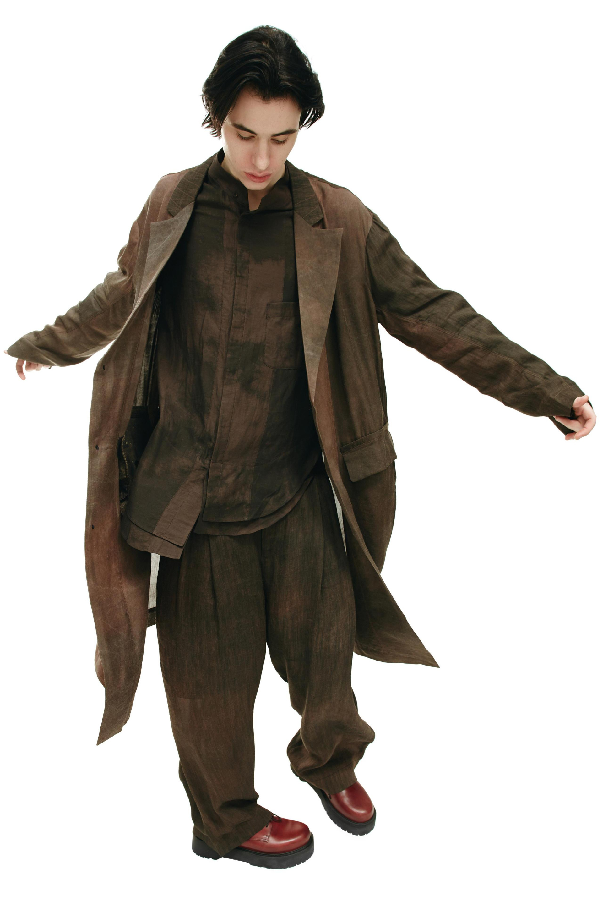 Ziggy Chen Пальто с накладными карманами