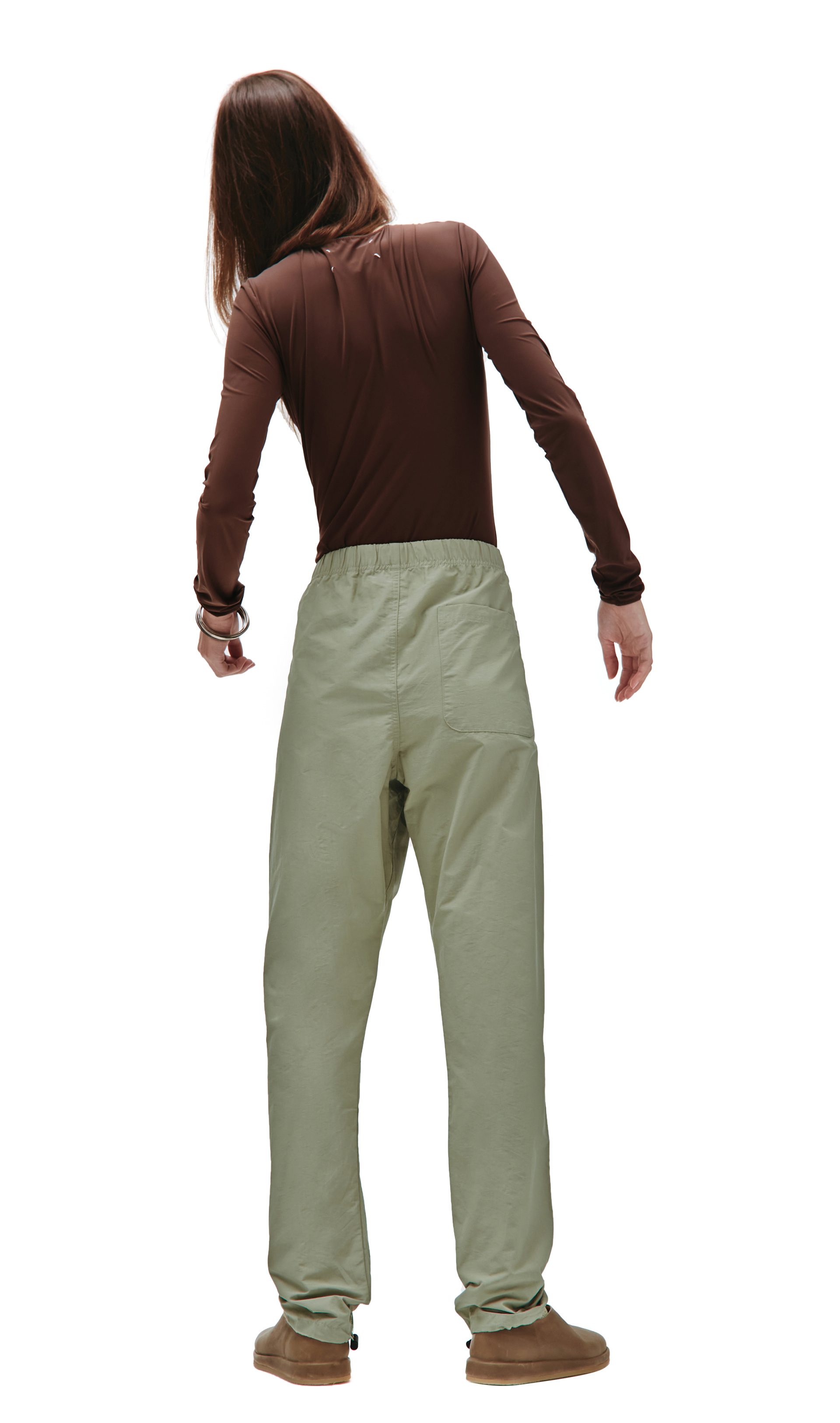 Fear of God Essentials Нейлоновые спортивные брюки с логотипом