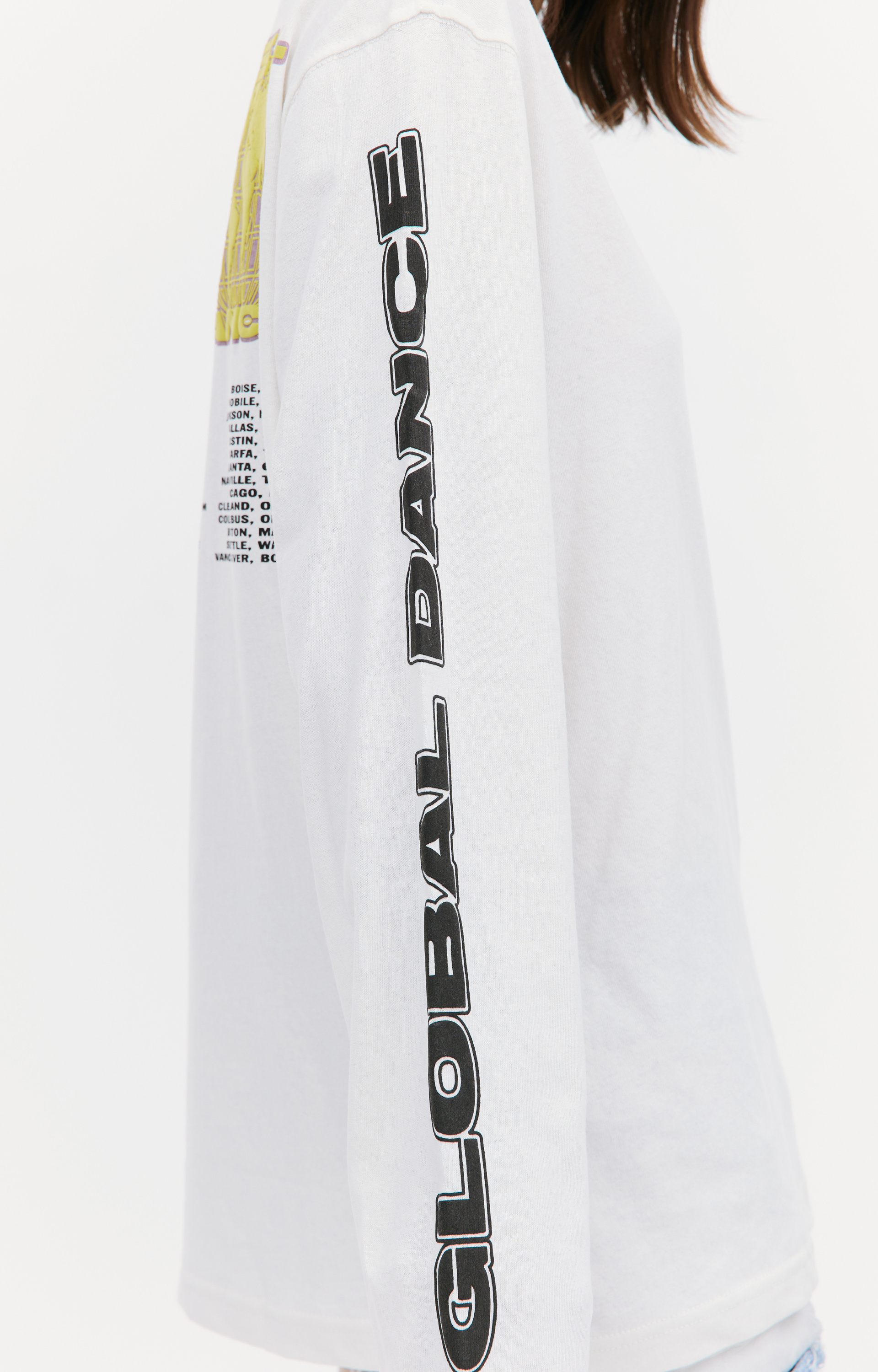 Diesel Лонгслив с принтом Global Dance