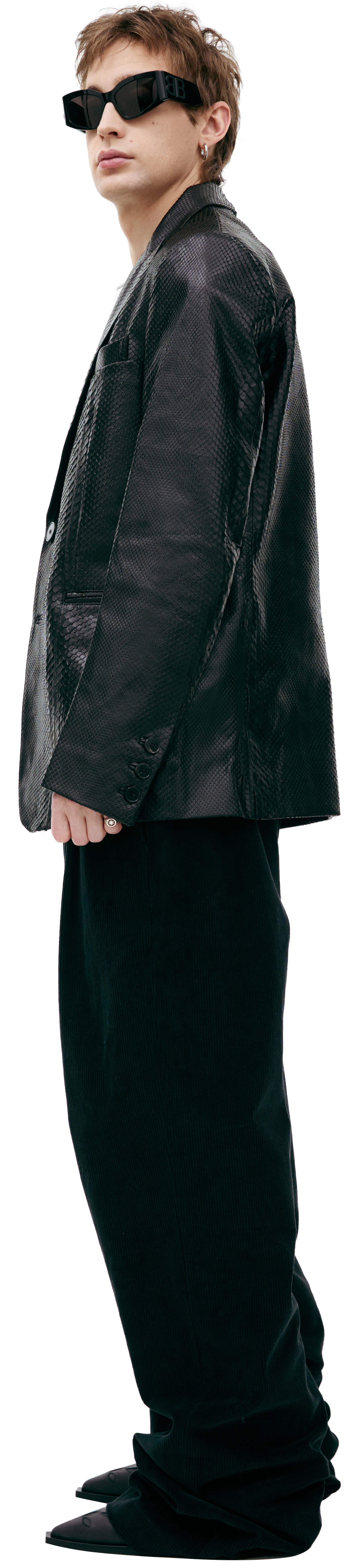 Enfants Riches Déprimés Однобортный пиджак из кожи