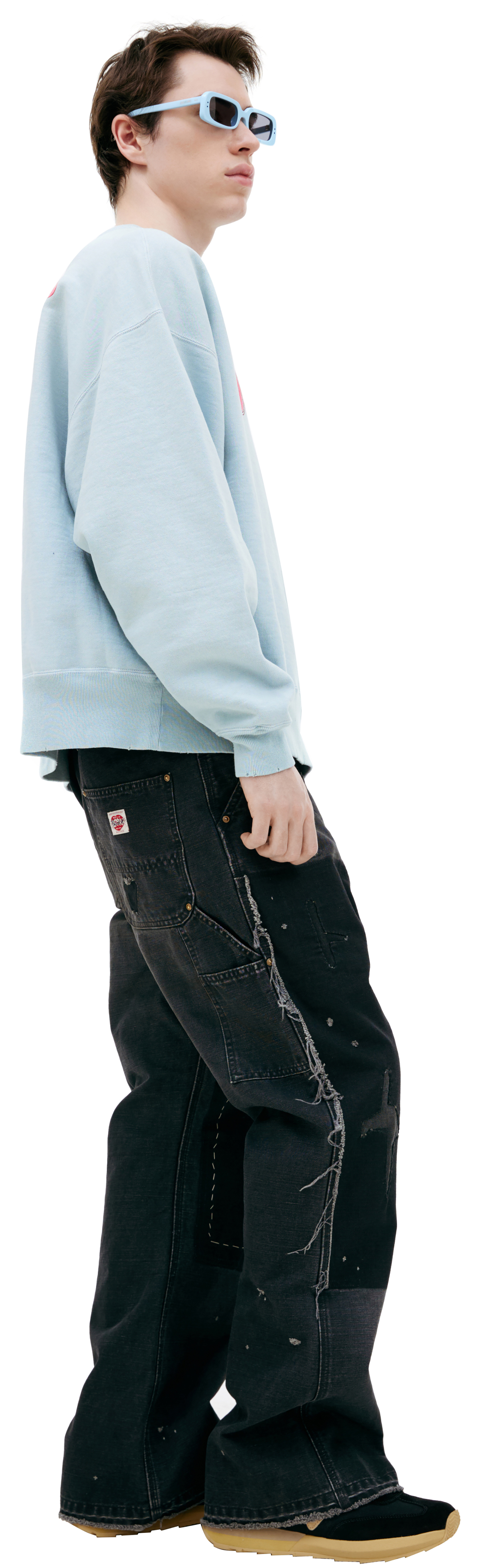 Saint Mxxxxxx Свитшот с принтом \'Hard\'