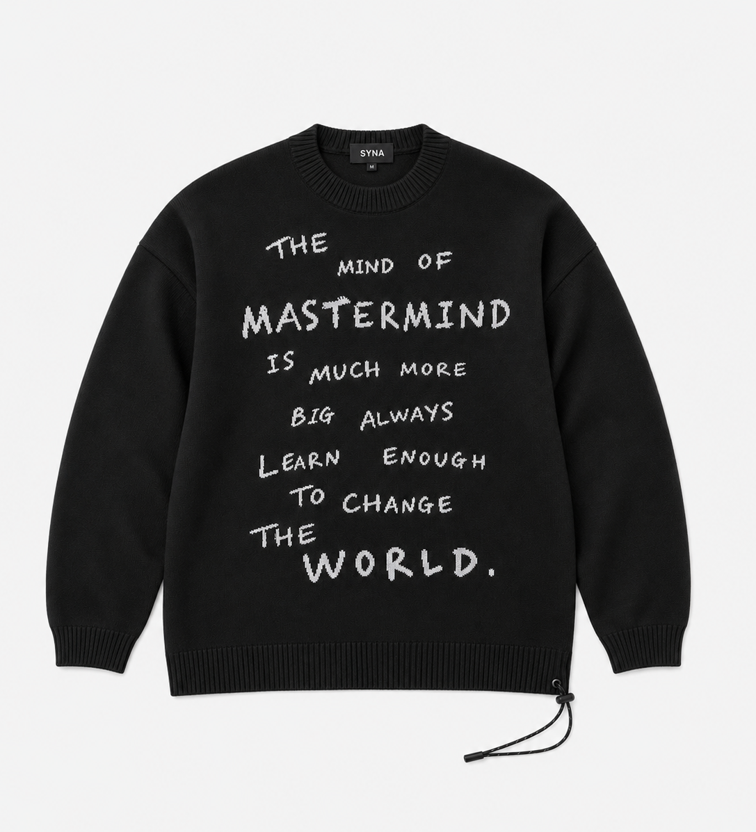 Mastermind WORLD Черный свитшот из хлопка
